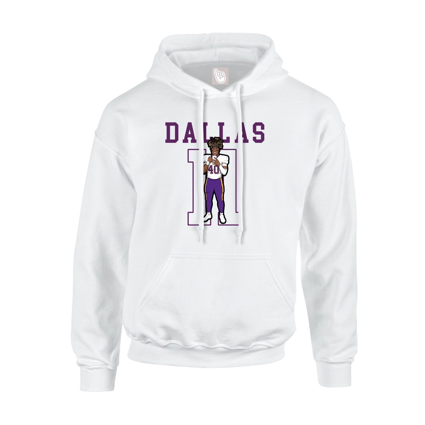 Youth Hoodie — Shirsey in White