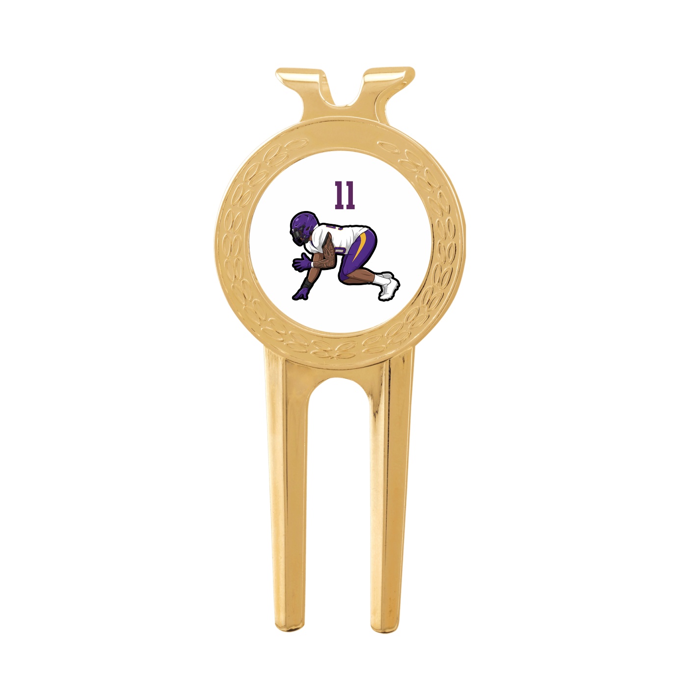 Divot Tool with Ball Marker — Number Top in Classic