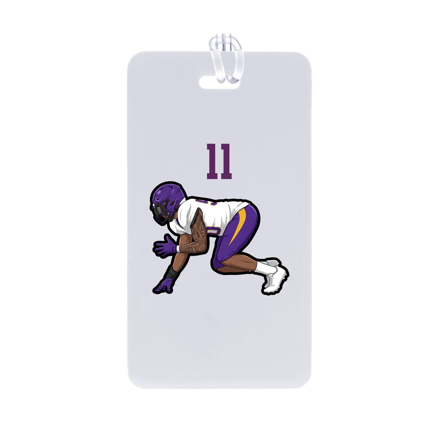 Bag Tag — Number Top in Classic