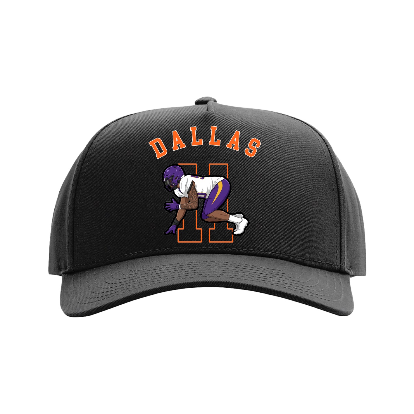 Full Fabric Five-Panel Champ Cap