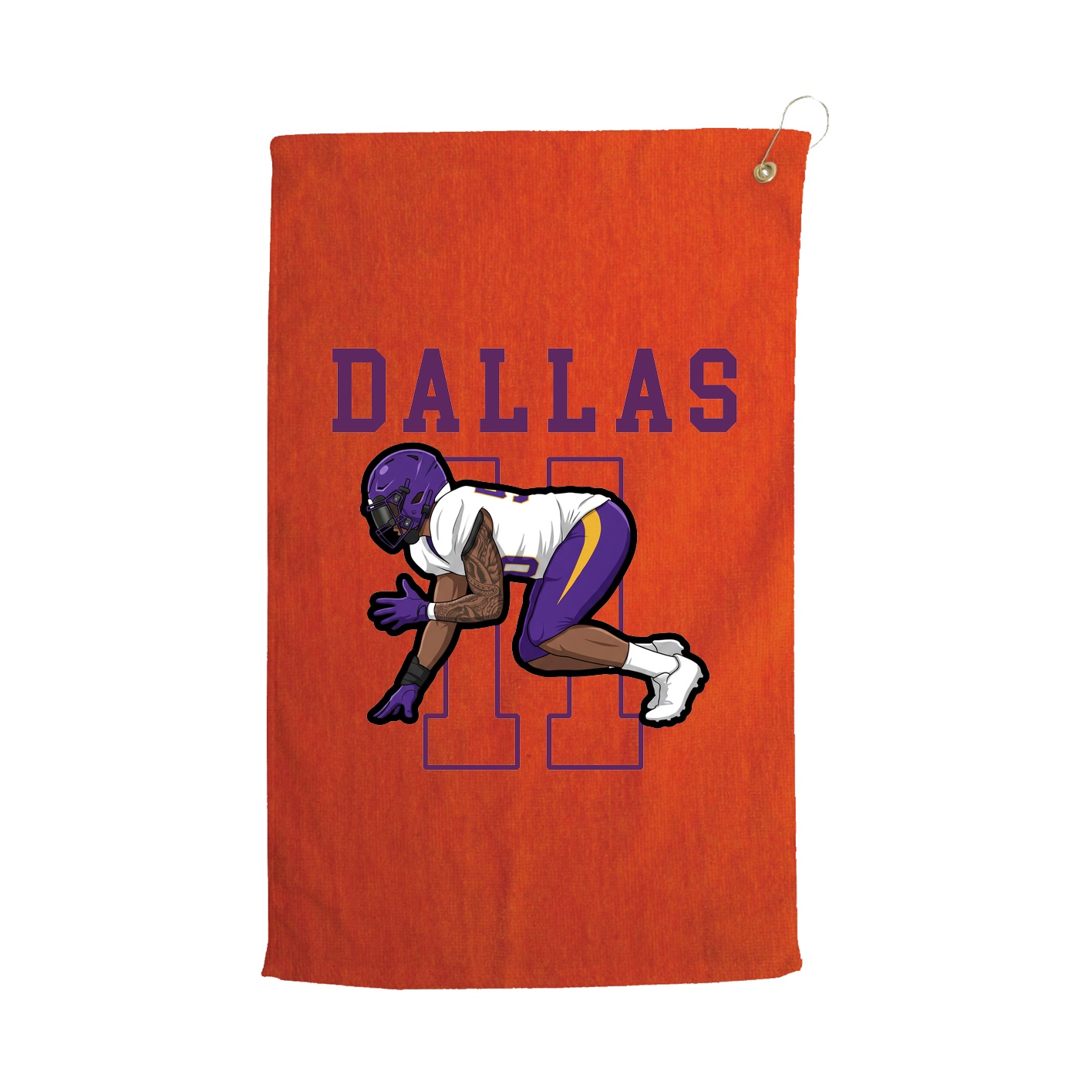 Golf Towel — Shirsey in Orange
