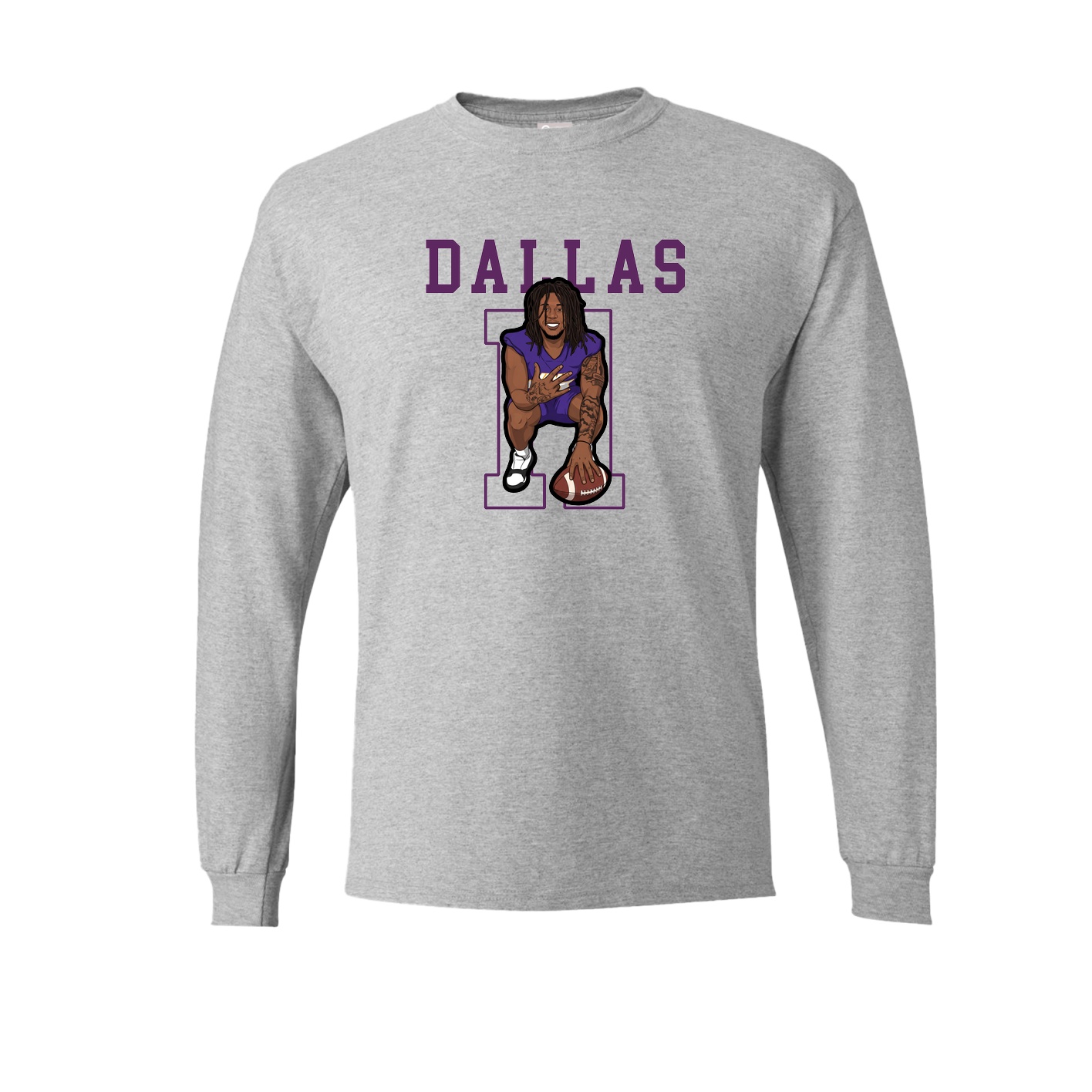 Long Sleeve Tee — Shirsey in Grey