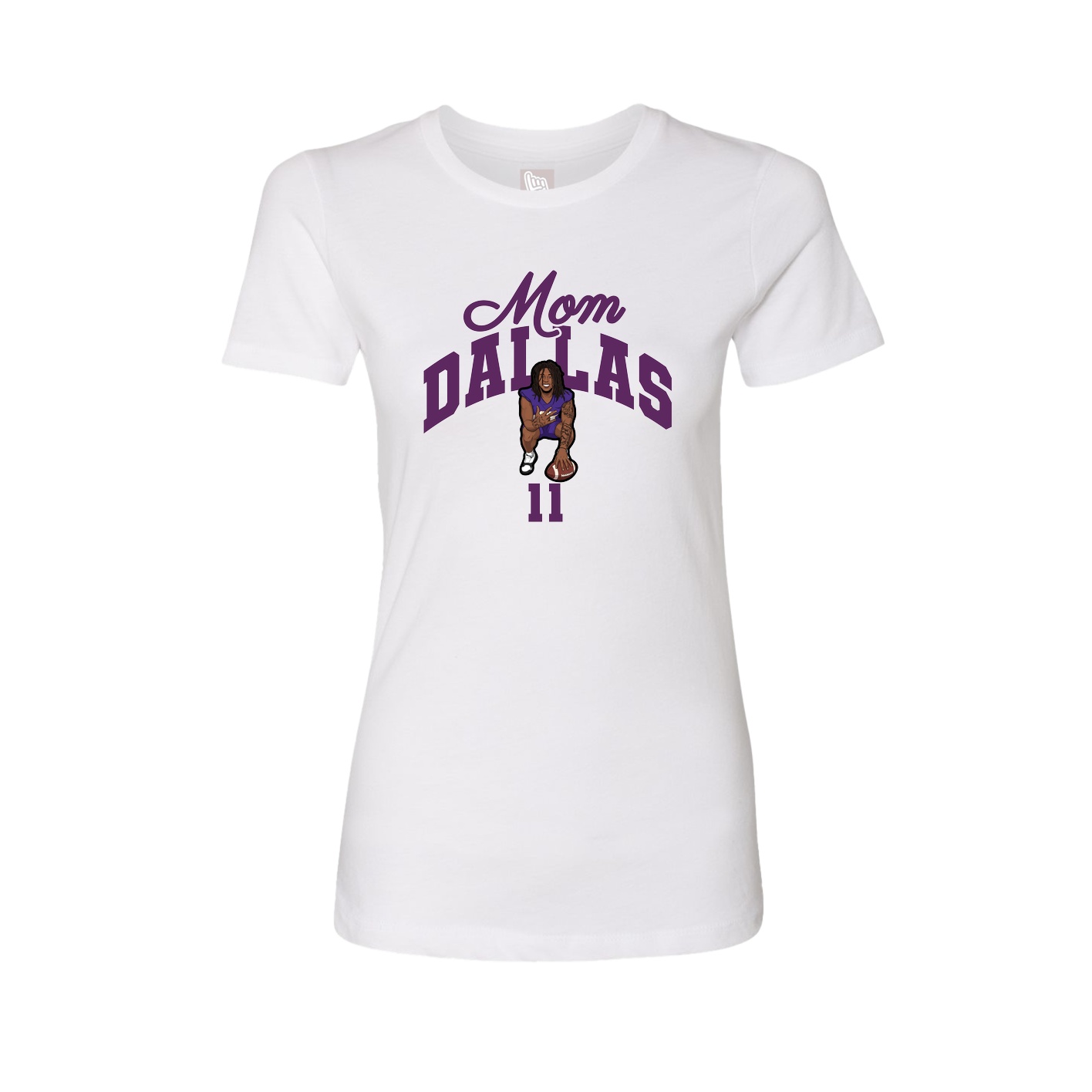 Womens Tee — Mothers Day Arch in White