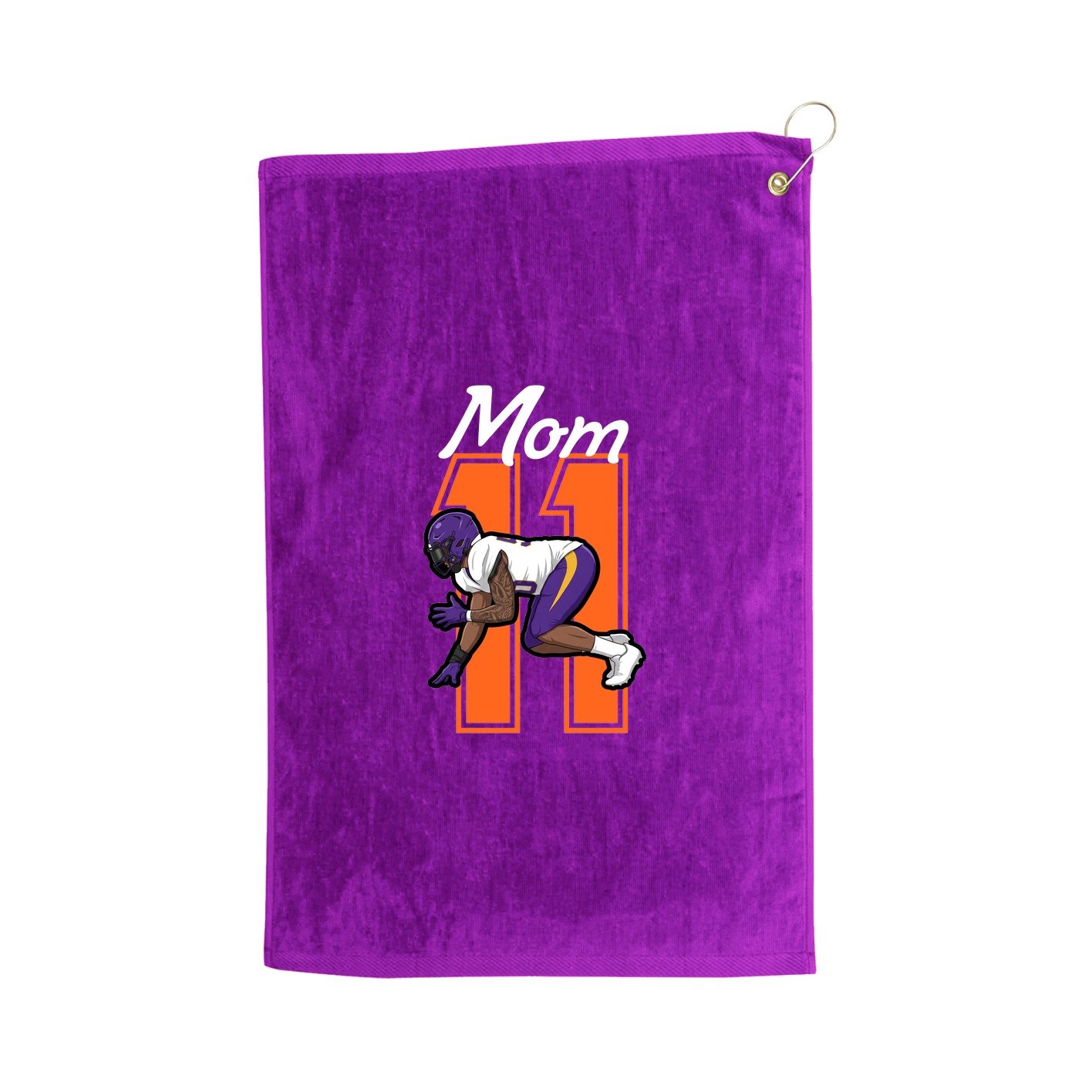 Golf Towel — Mothers Day Shirsey in Purple