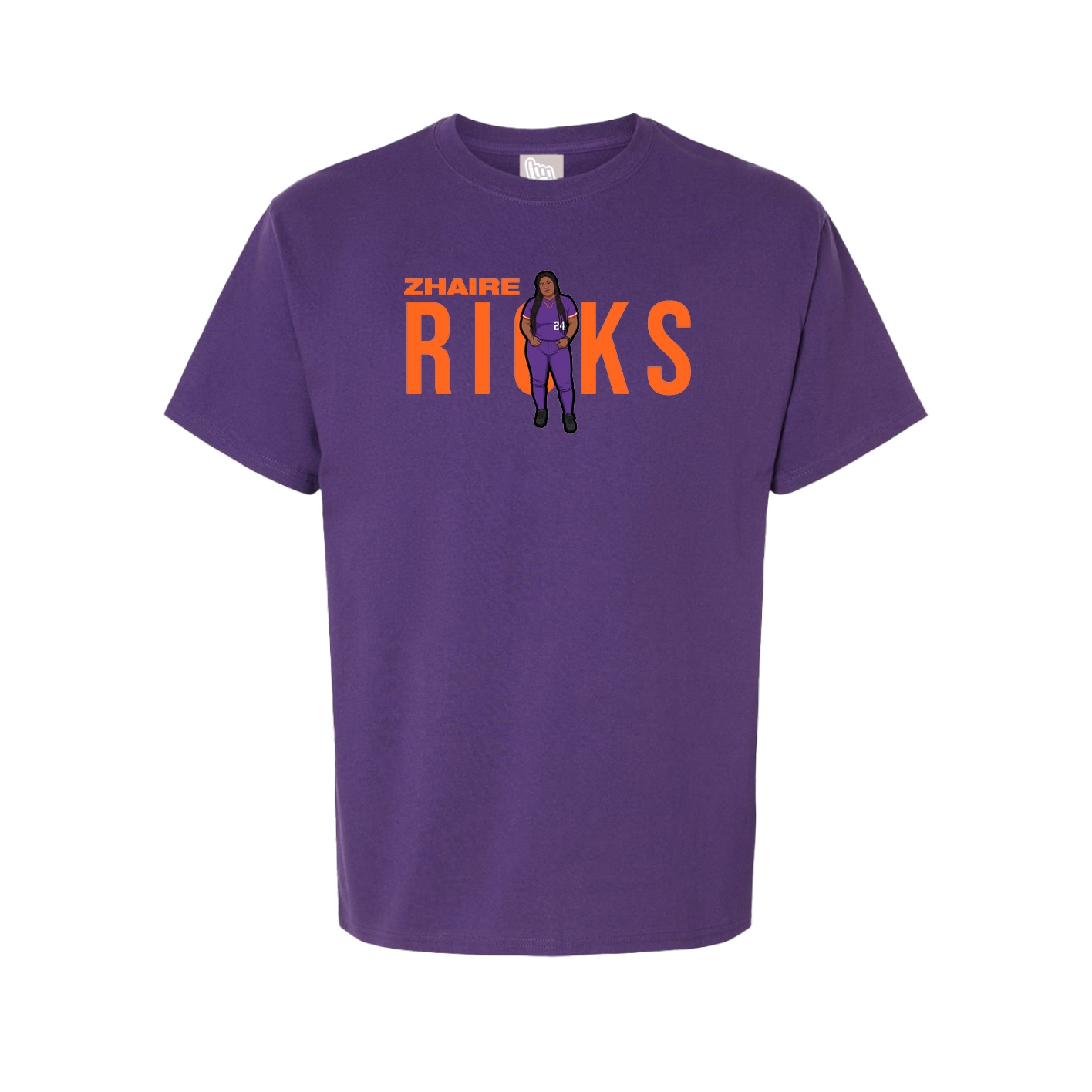 Tee — Player Name in Purple