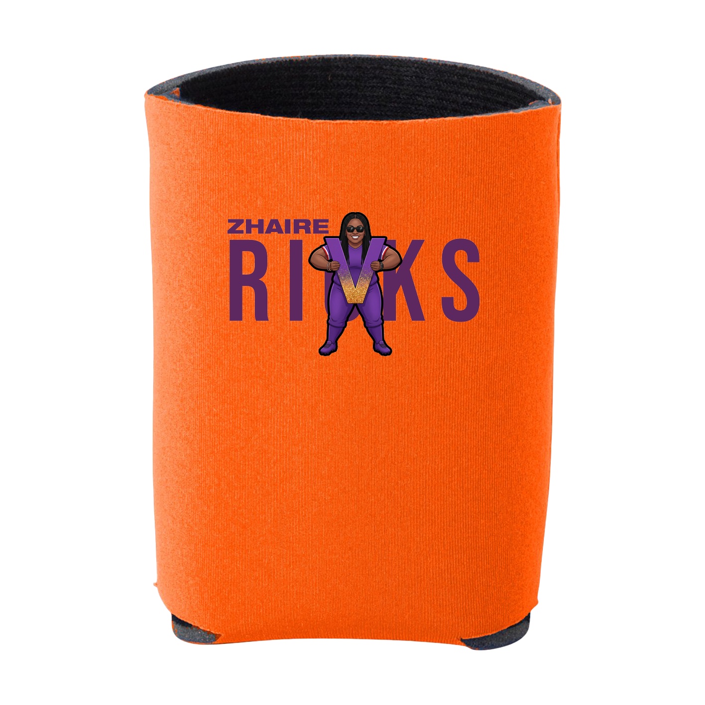 Can Holder — Player Name in Orange