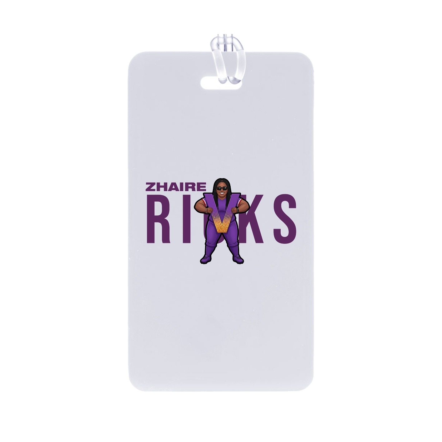 Bag Tag — Player Name in Classic