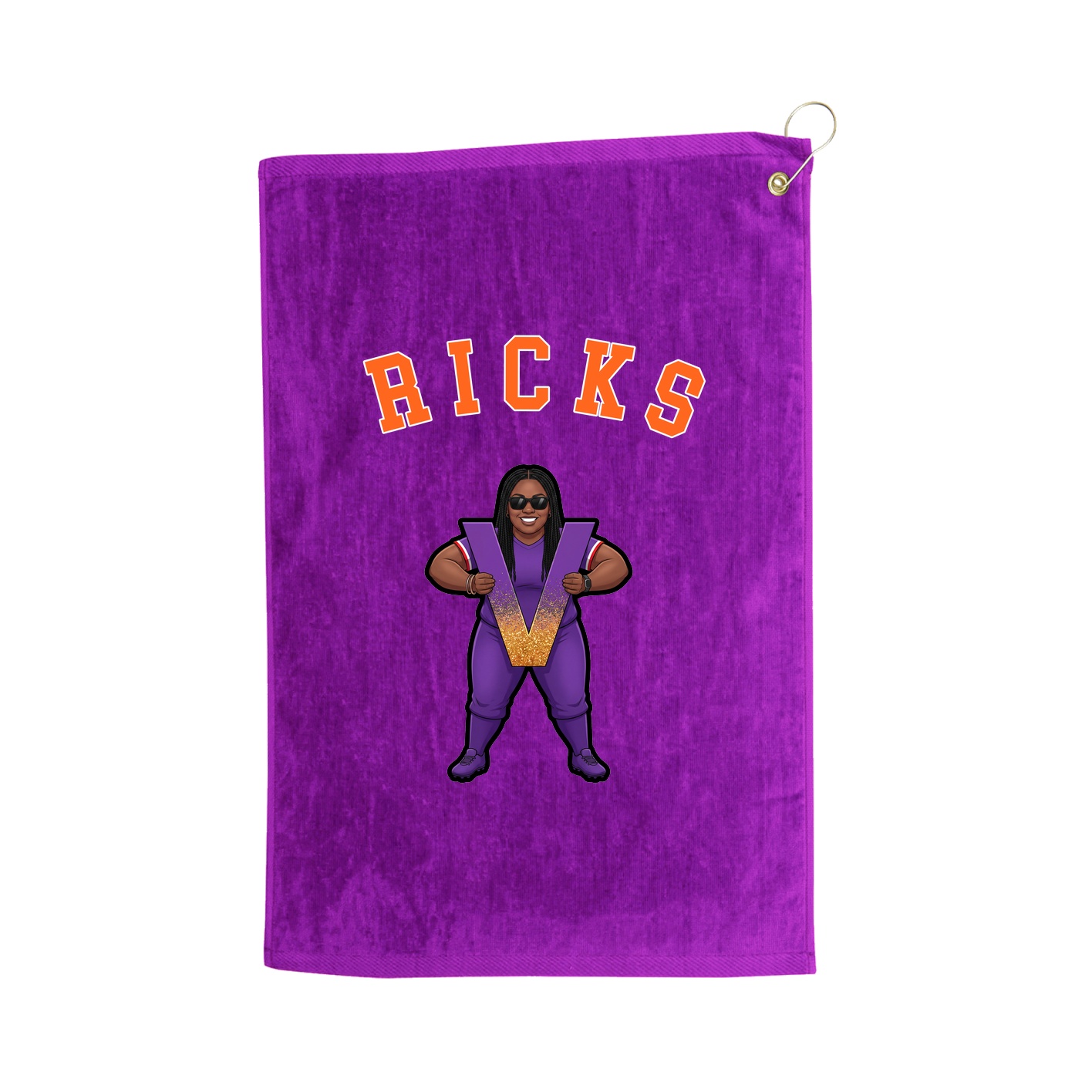Golf Towel — Shirsey Arch in Purple