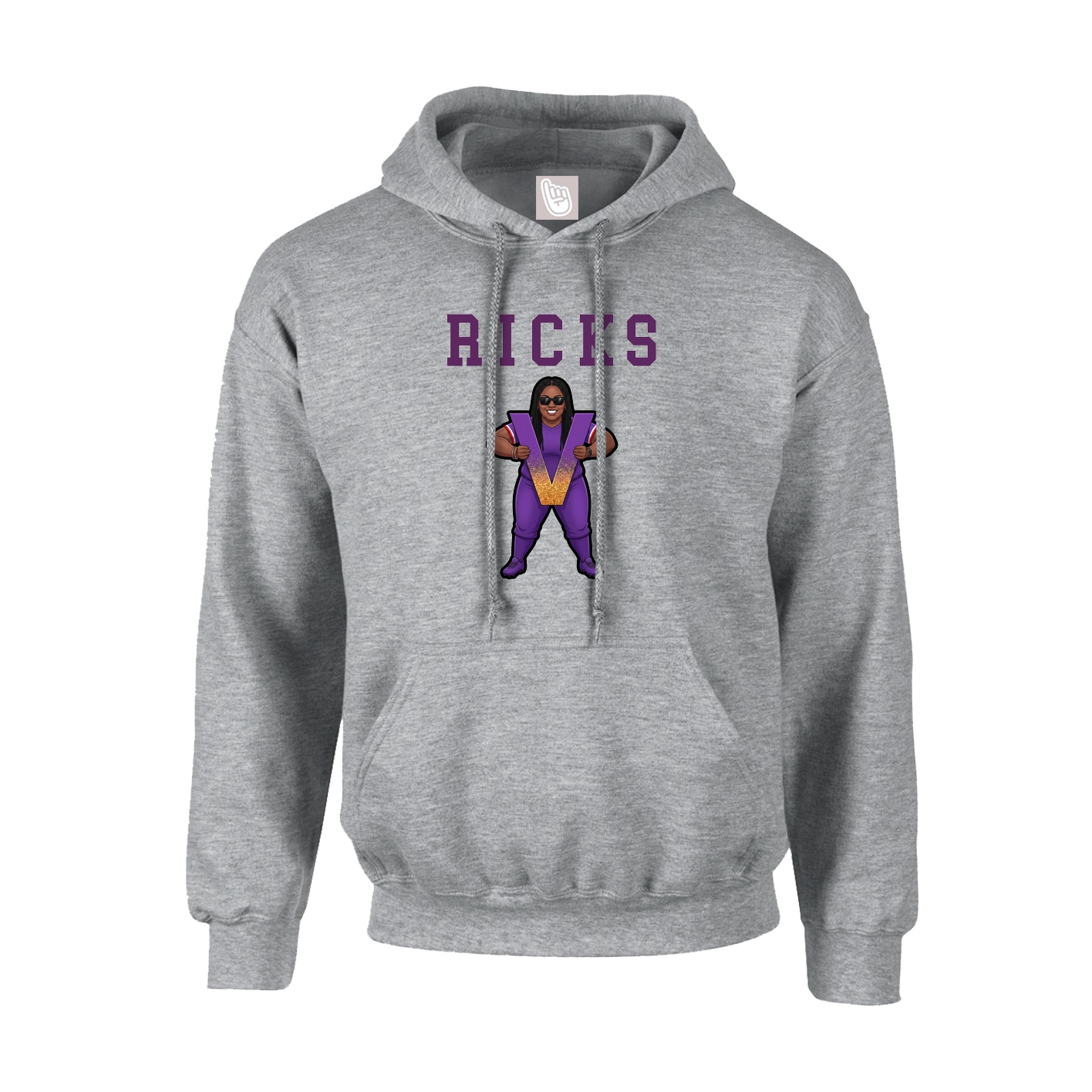 Hoodie — Shirsey in Grey