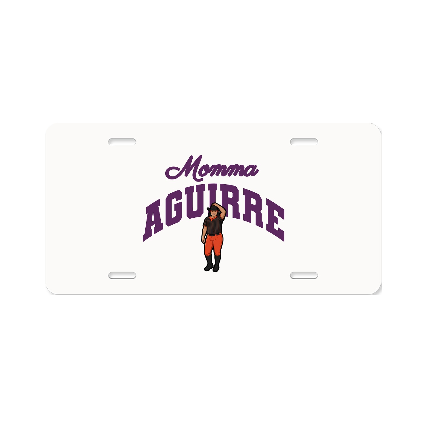 License Plate — Mothers Day Arch in Classic
