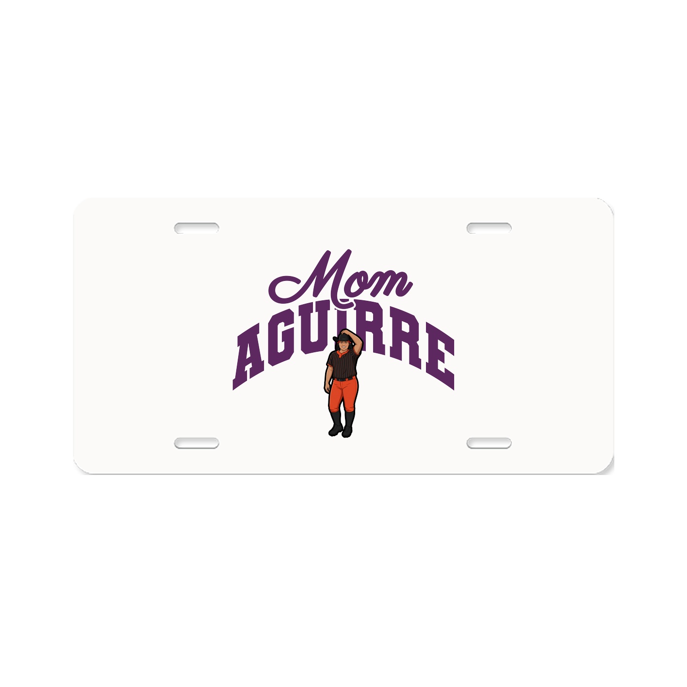 License Plate — Mothers Day Arch in Classic