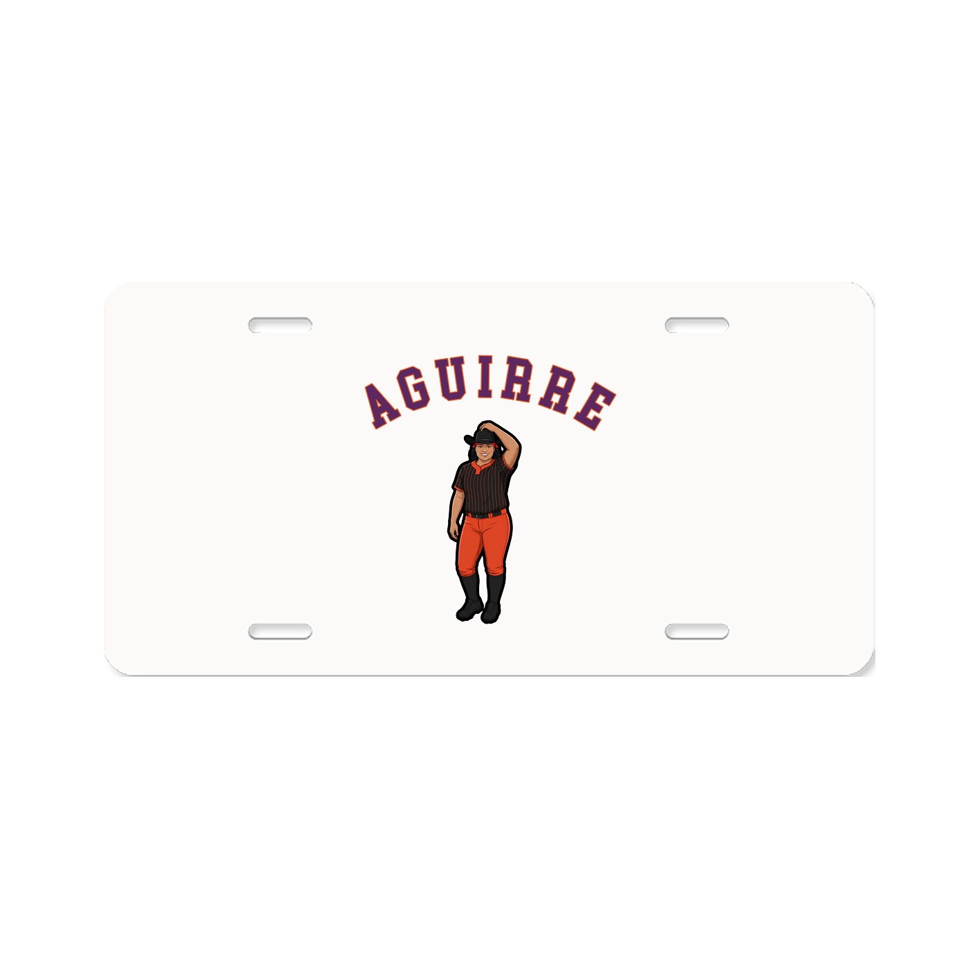 License Plate — Shirsey Arch in Classic