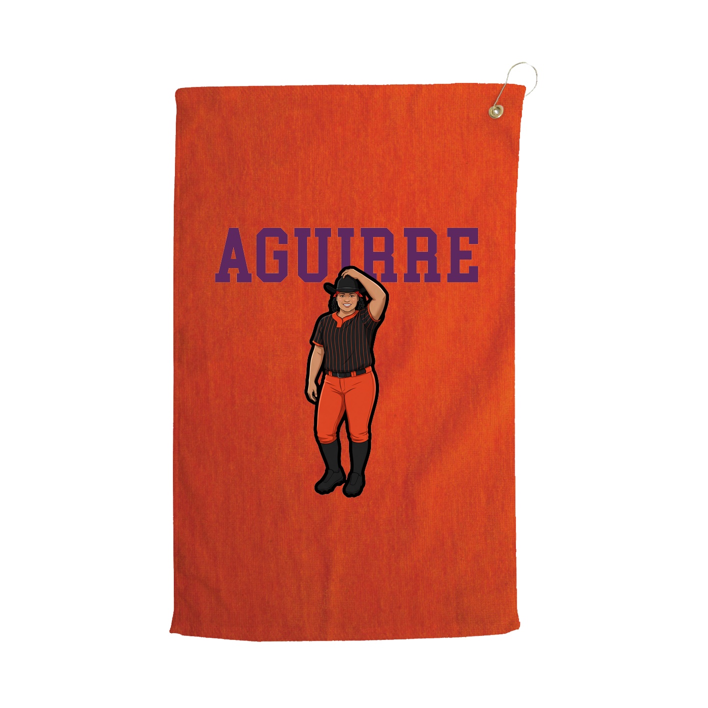 Golf Towel — Shirsey in Orange