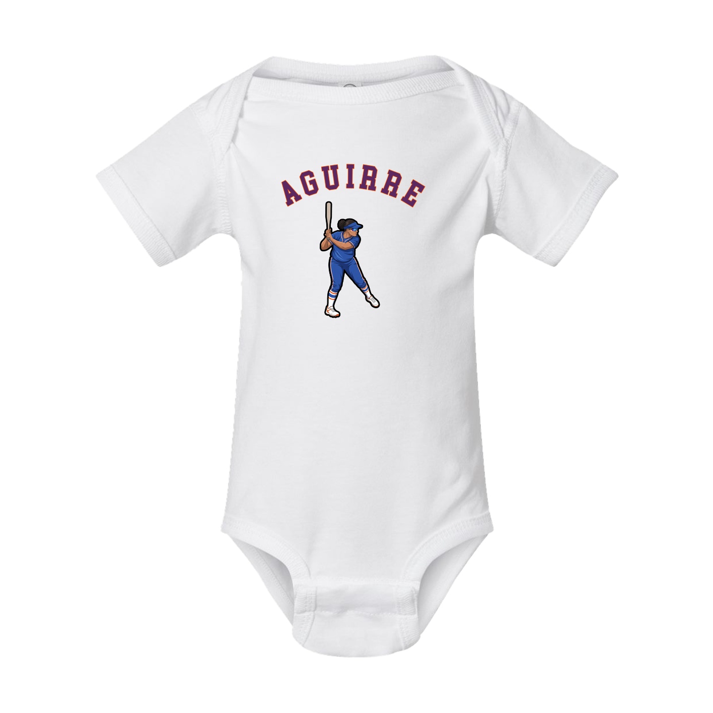 Baby Onesie — Shirsey Arch in White