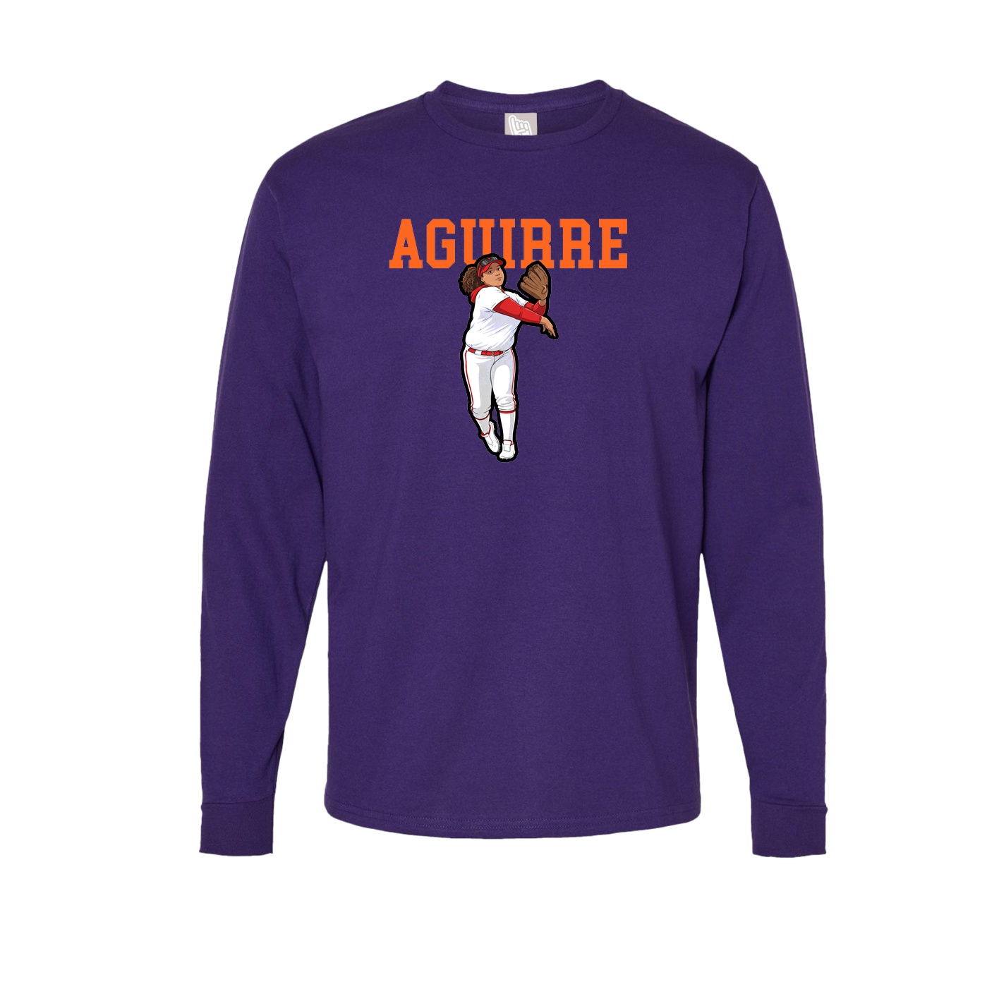 Long Sleeve Tee — Shirsey in Purple