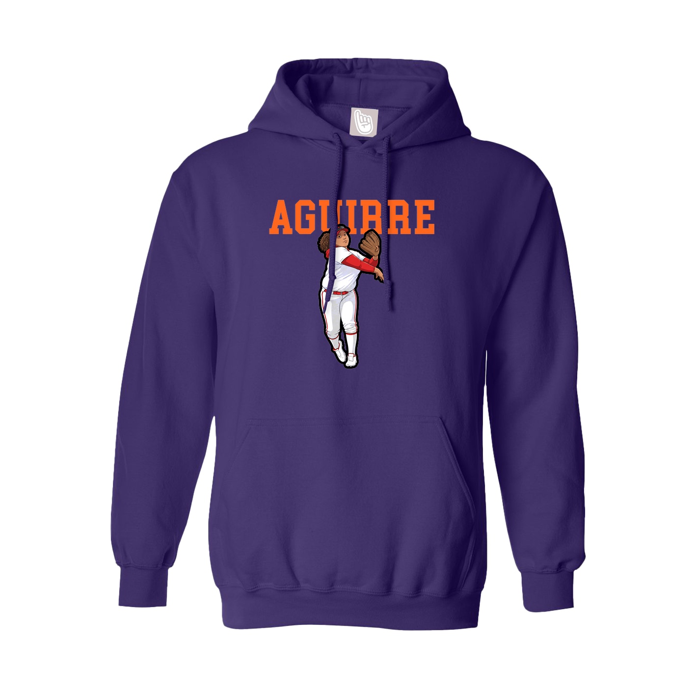 Hoodie — Shirsey in Purple
