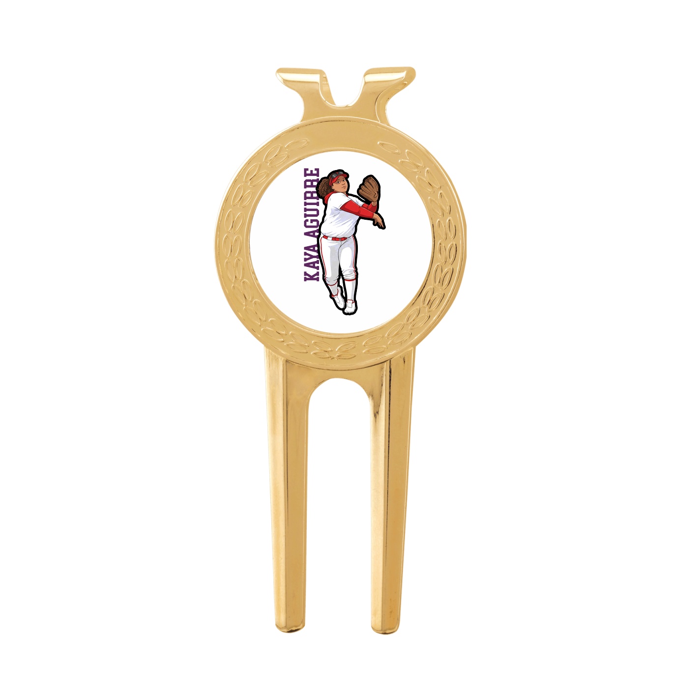 Divot Tool with Ball Marker — Name Vertical in Classic