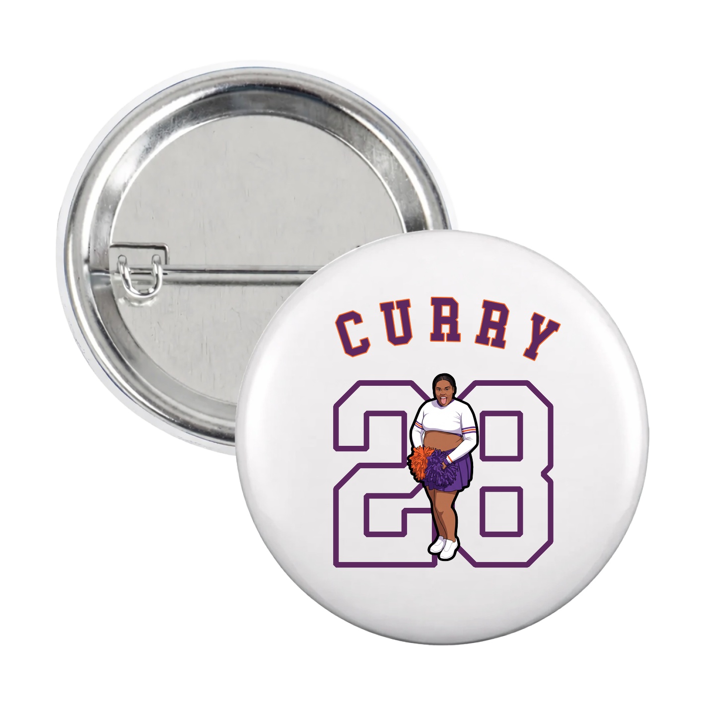 Game Day Button — Shirsey Arch in White