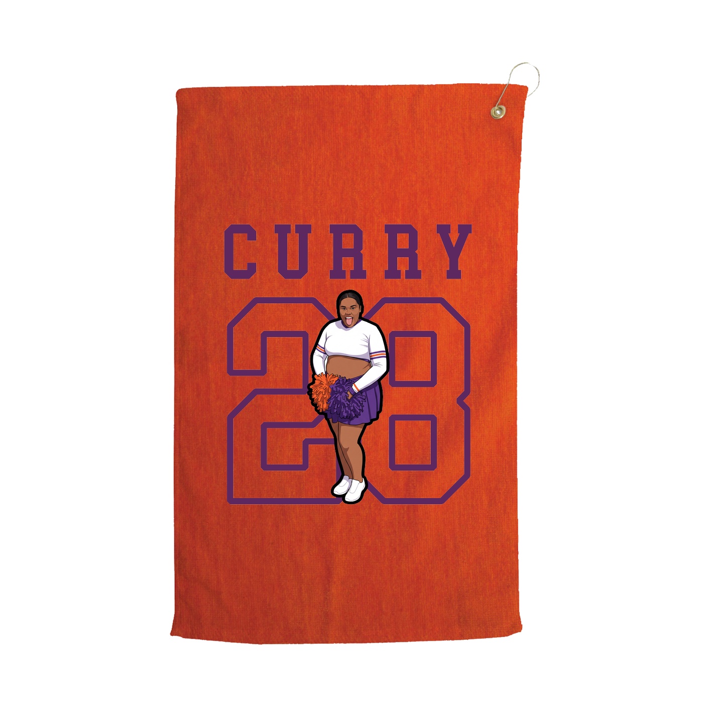 Golf Towel — Shirsey in Orange