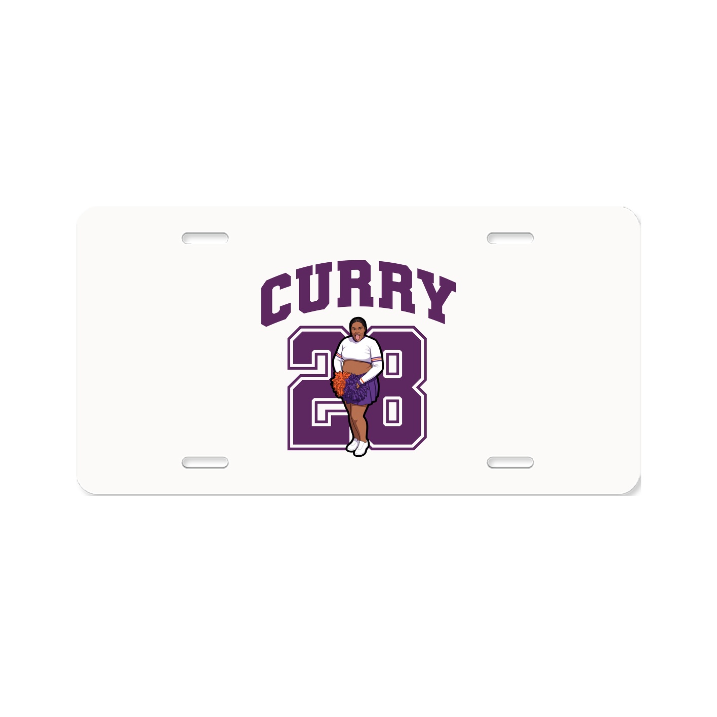 License Plate — Number in Classic