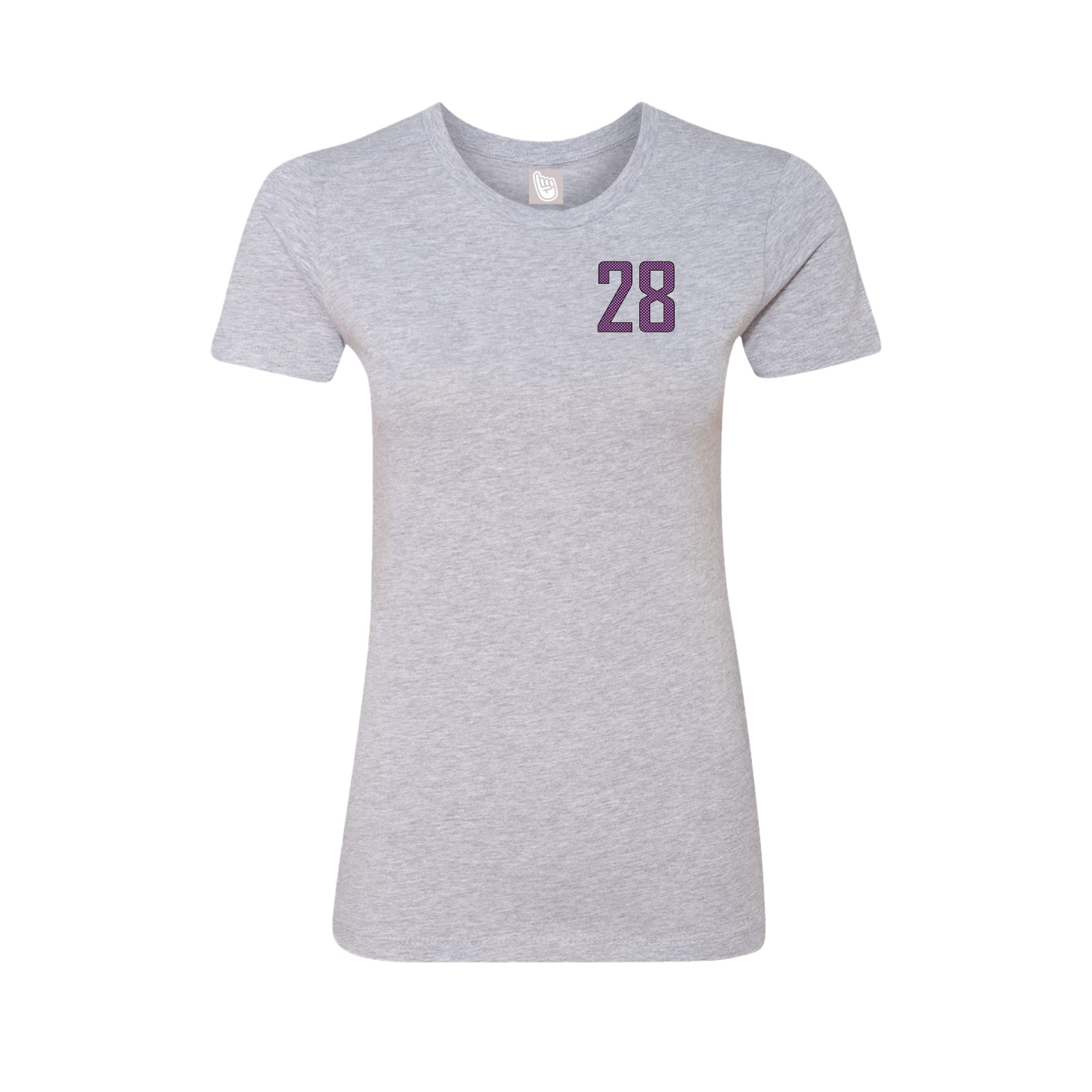 Womens Tee — Front Shirsy in Grey