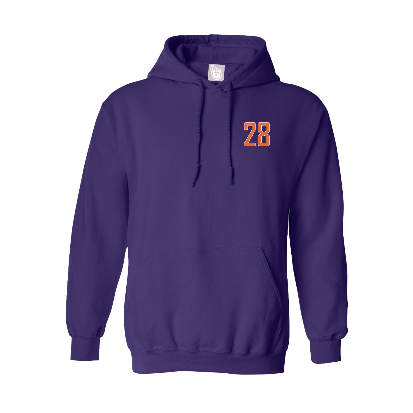 Hoodie — Front Shirsy in Purple