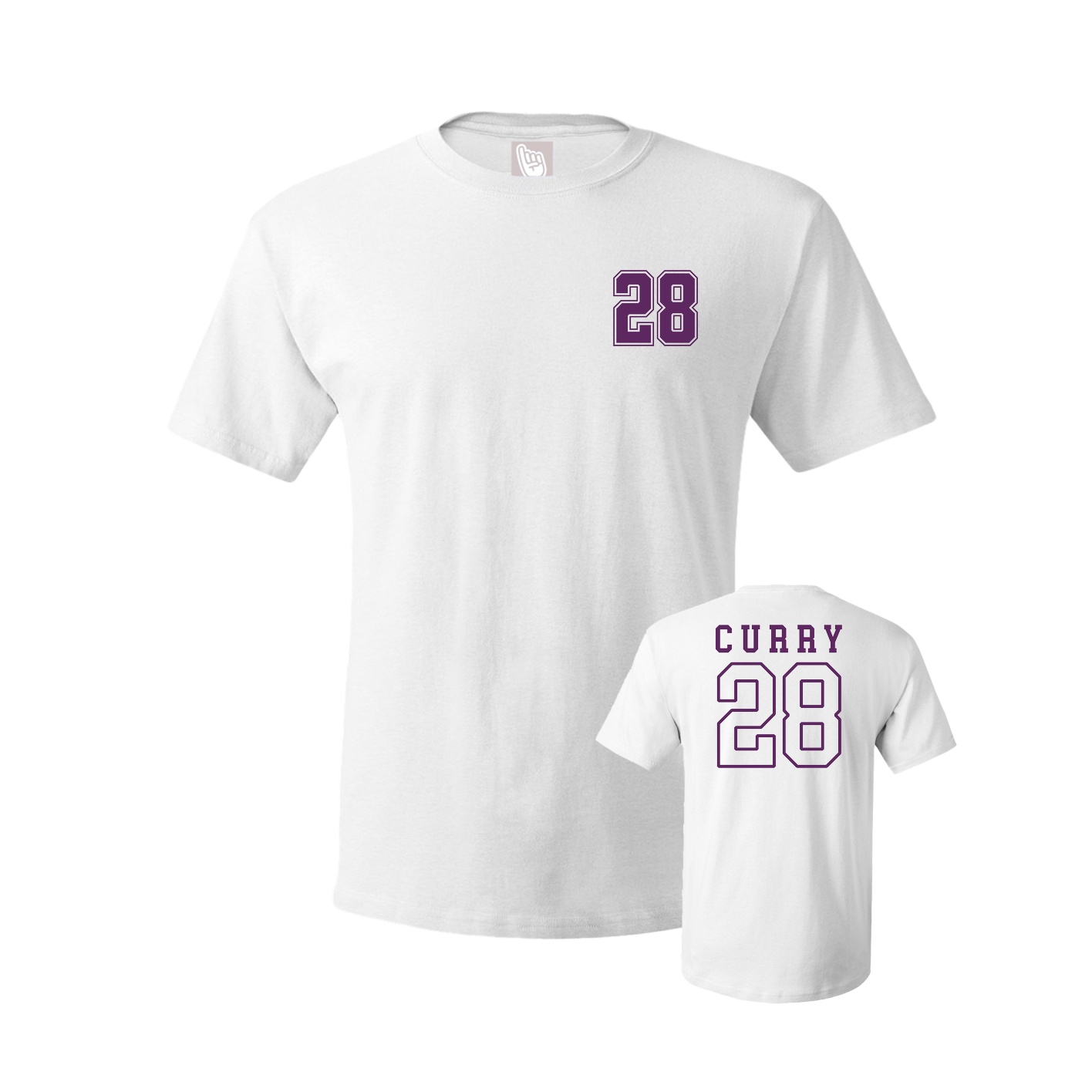 Tee — Chest Back in White