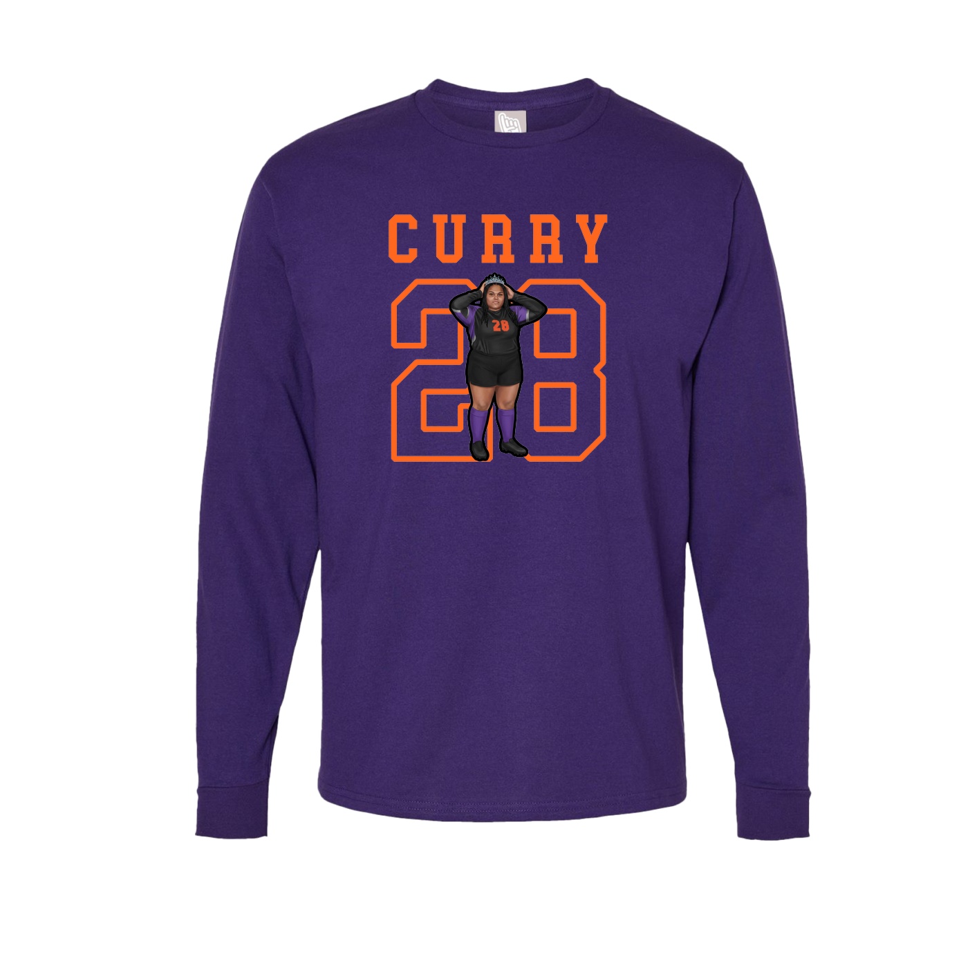 Long Sleeve Tee — Shirsey in Purple