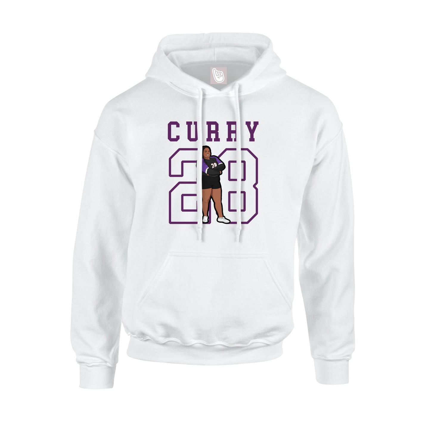 Youth Hoodie — Shirsey in White