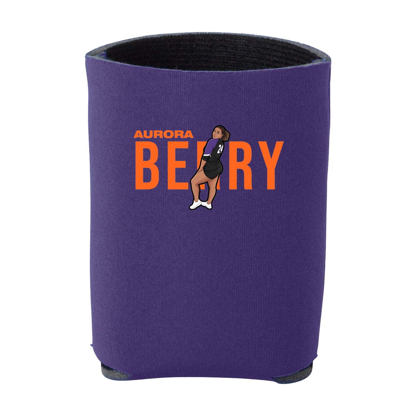 Can Holder — Player Name in Purple
