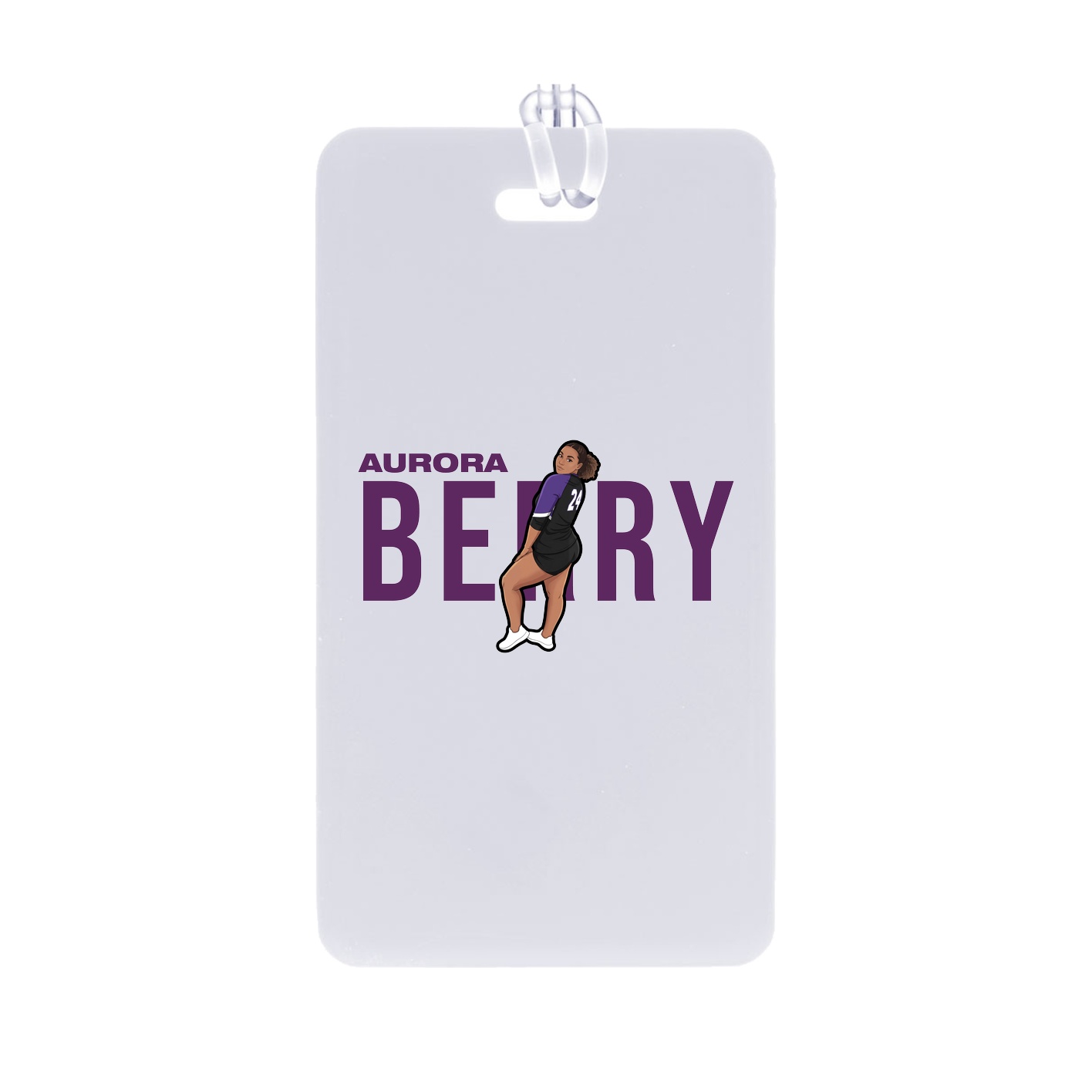 Bag Tag — Player Name in Classic