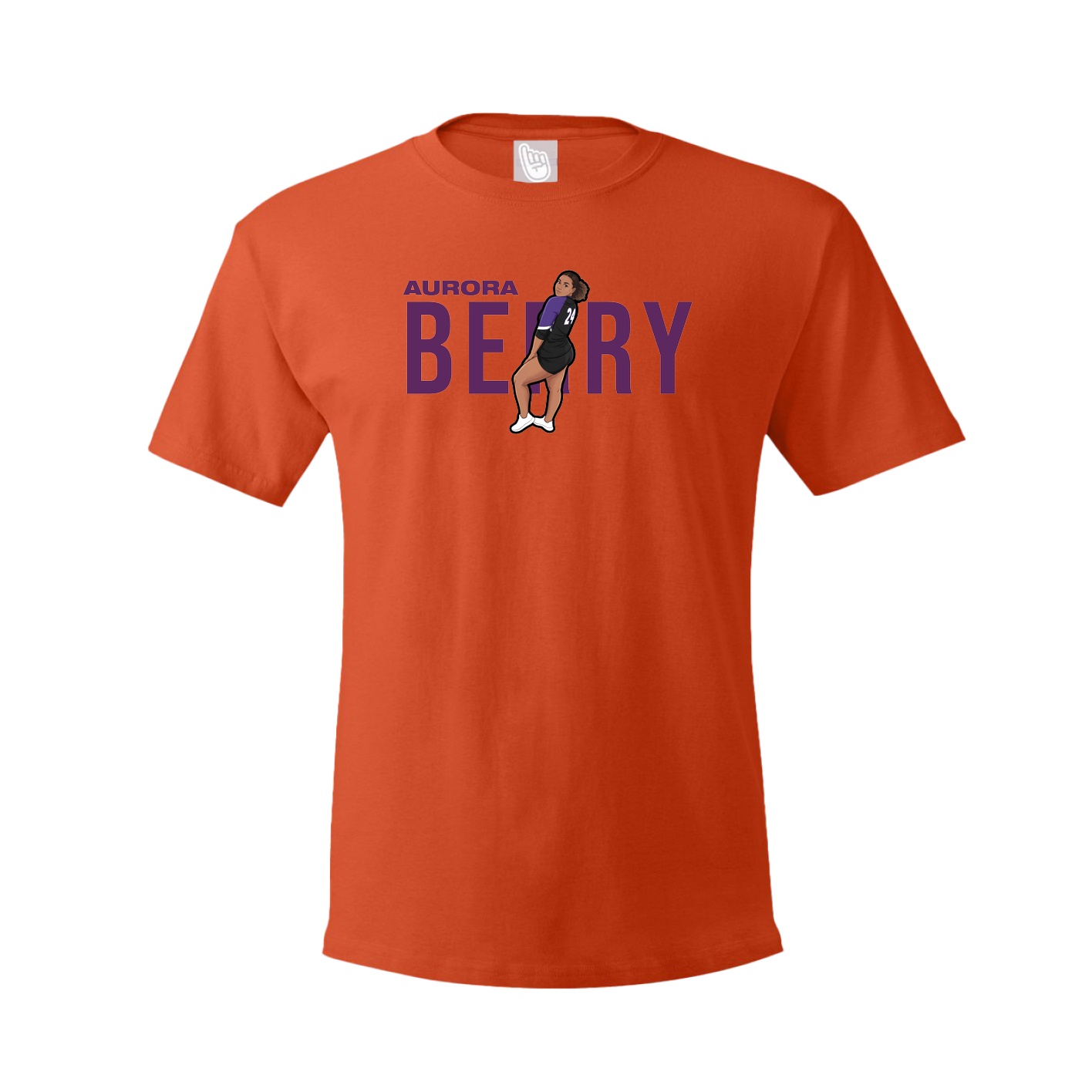 Tee — Player Name in Orange