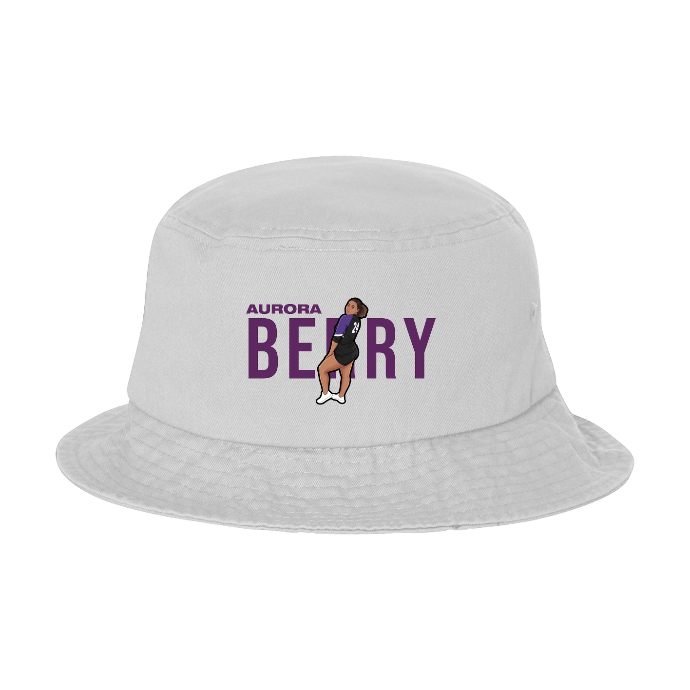 Bucket Cap — Player Name in White