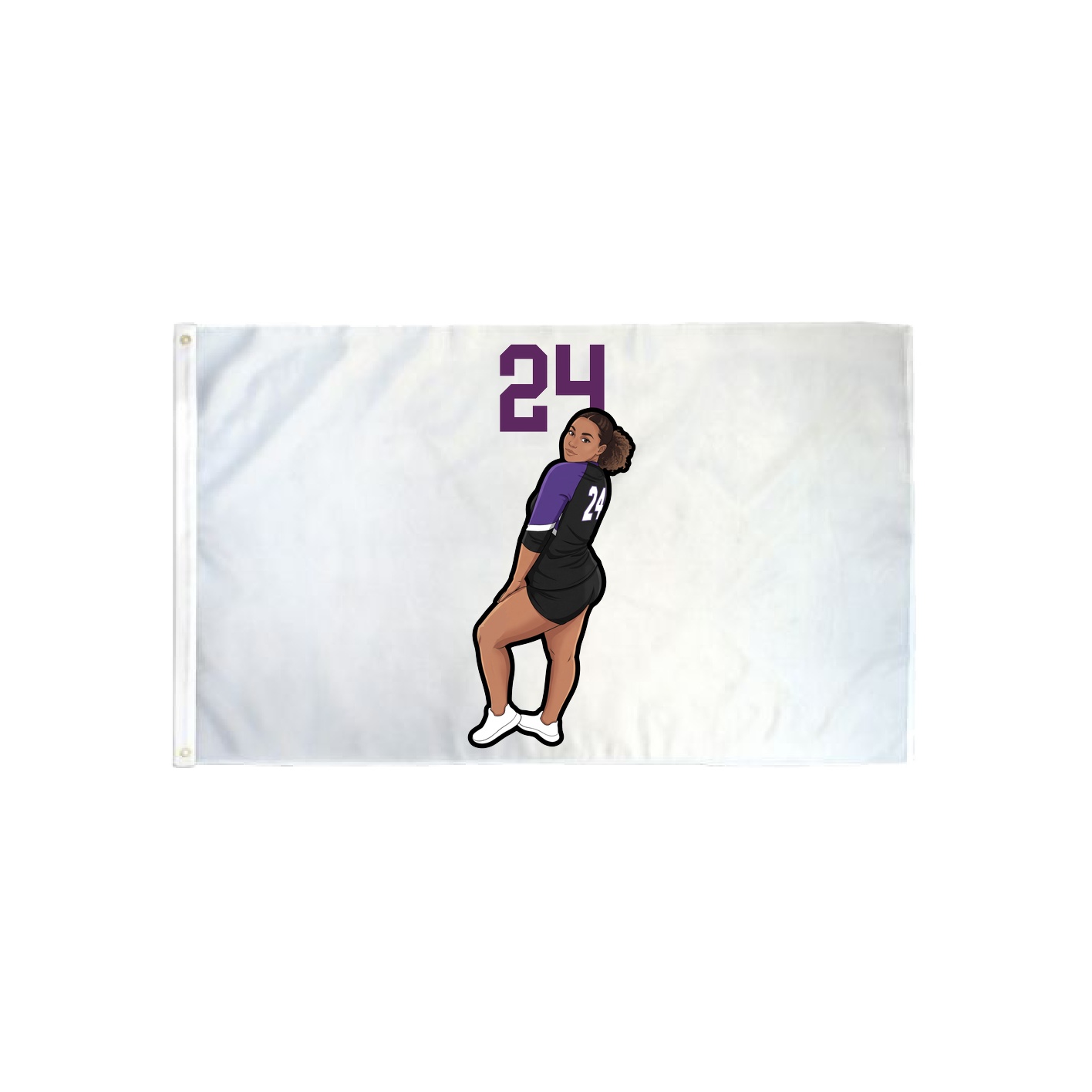 3x5 Flag — Number Top in Classic