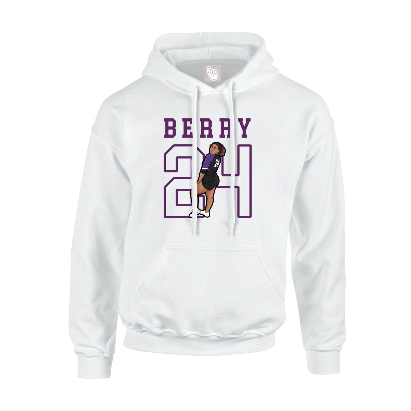 Youth Hoodie — Shirsey in White