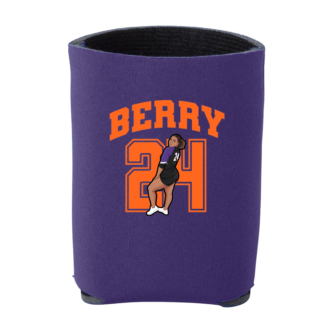 Can Holder — Number in Purple