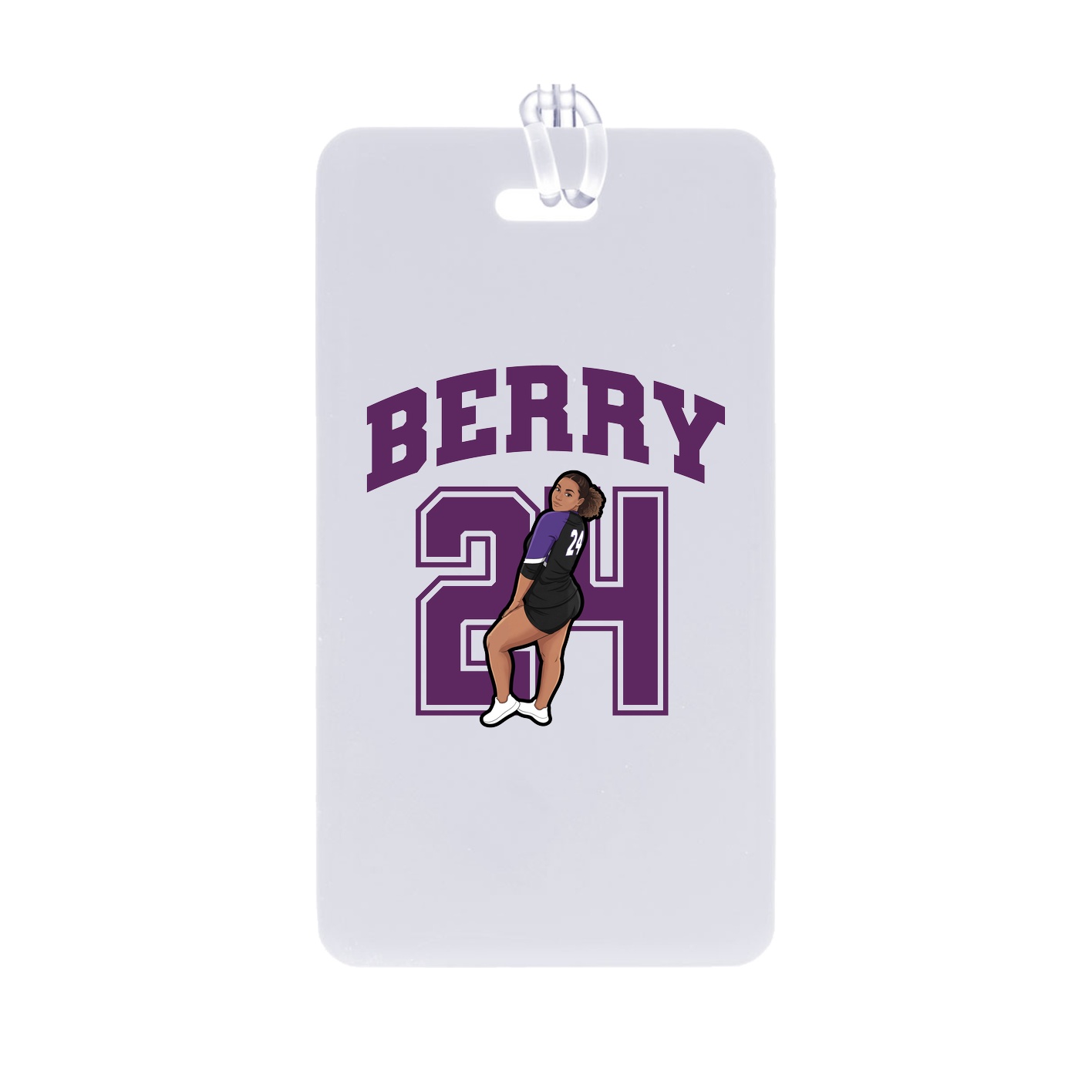 Bag Tag — Number in Classic