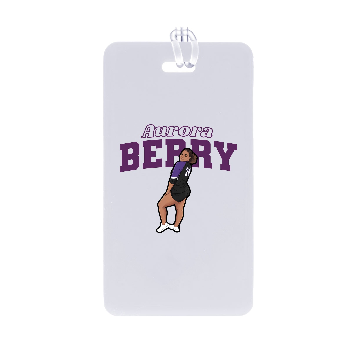 Bag Tag — Name Arch in Classic