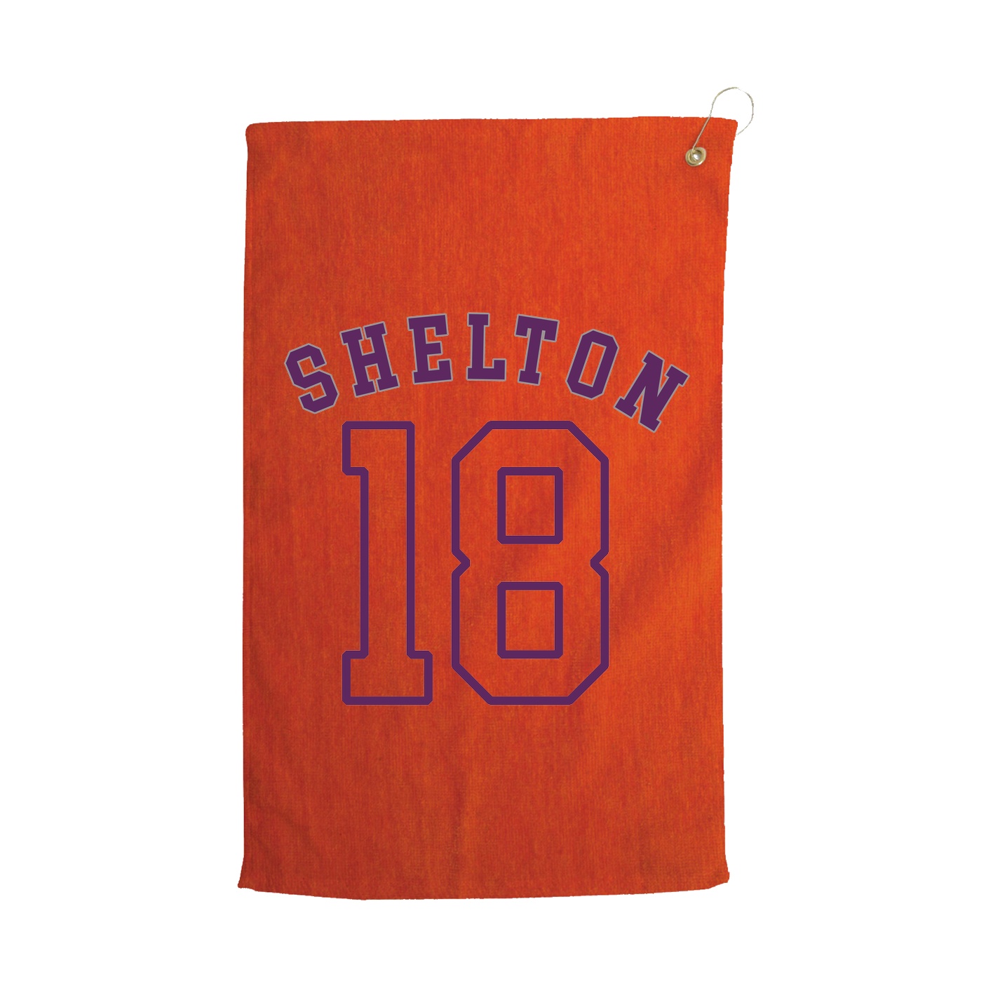 Golf Towel — Shirsey Arch in Orange