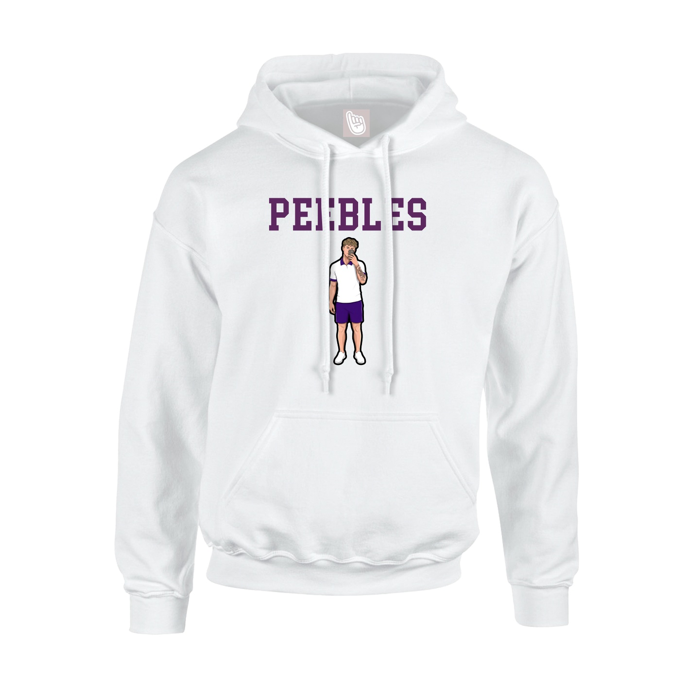 Youth Hoodie — Shirsey in White