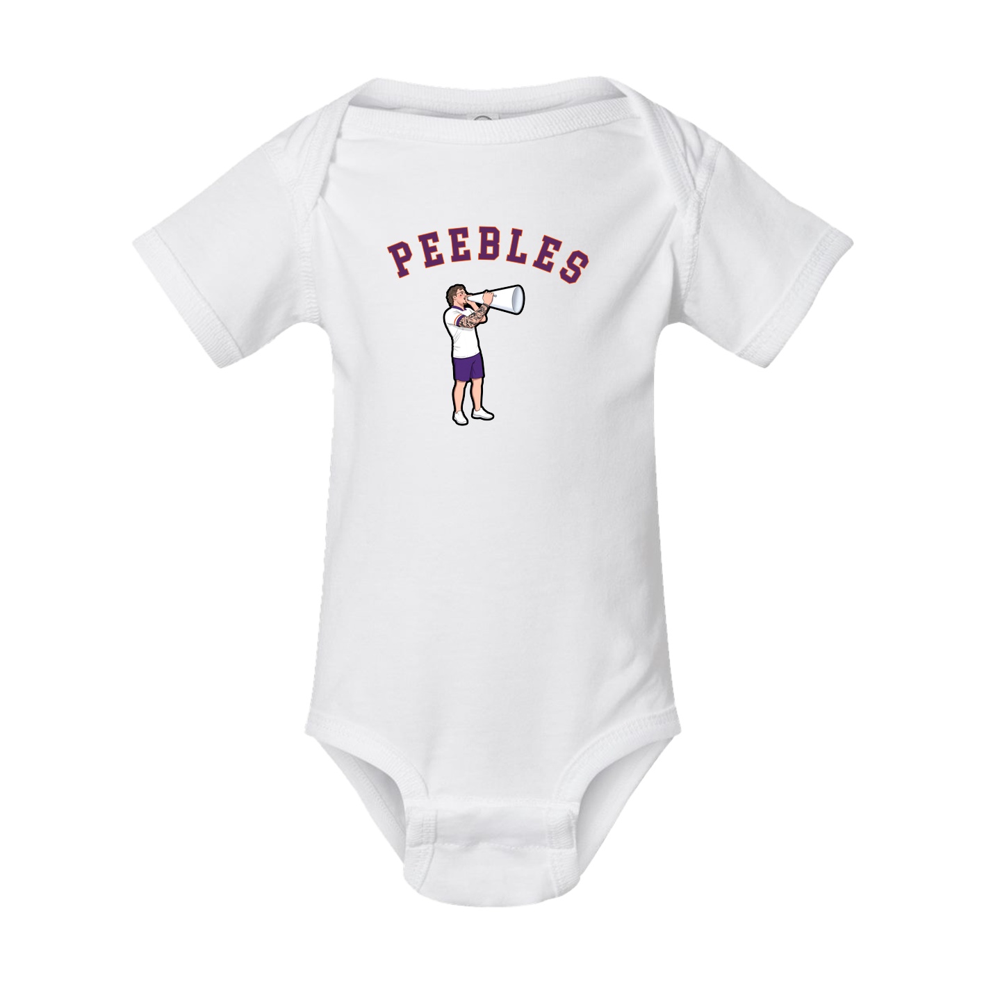 Baby Onesie — Shirsey Arch in White