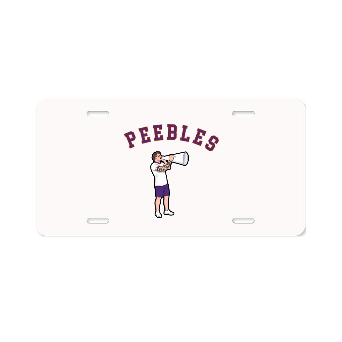 License Plate — Shirsey Arch in Classic