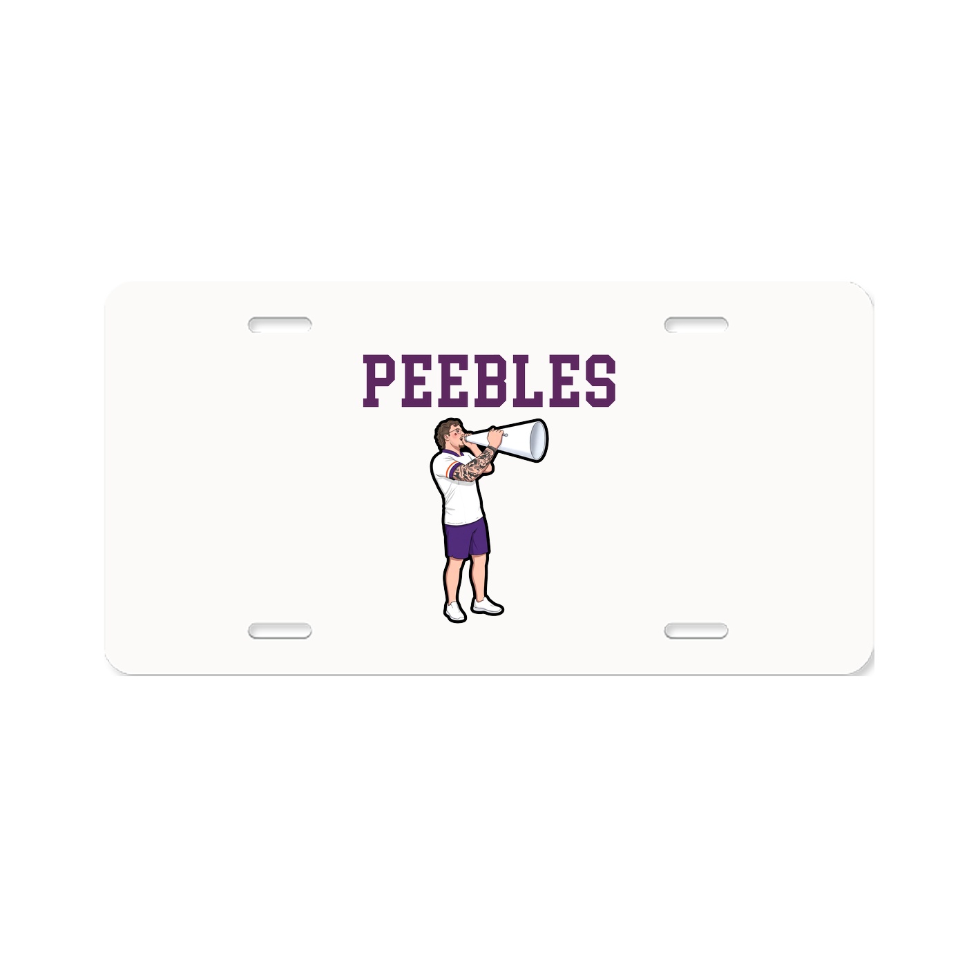 License Plate — Shirsey in Classic
