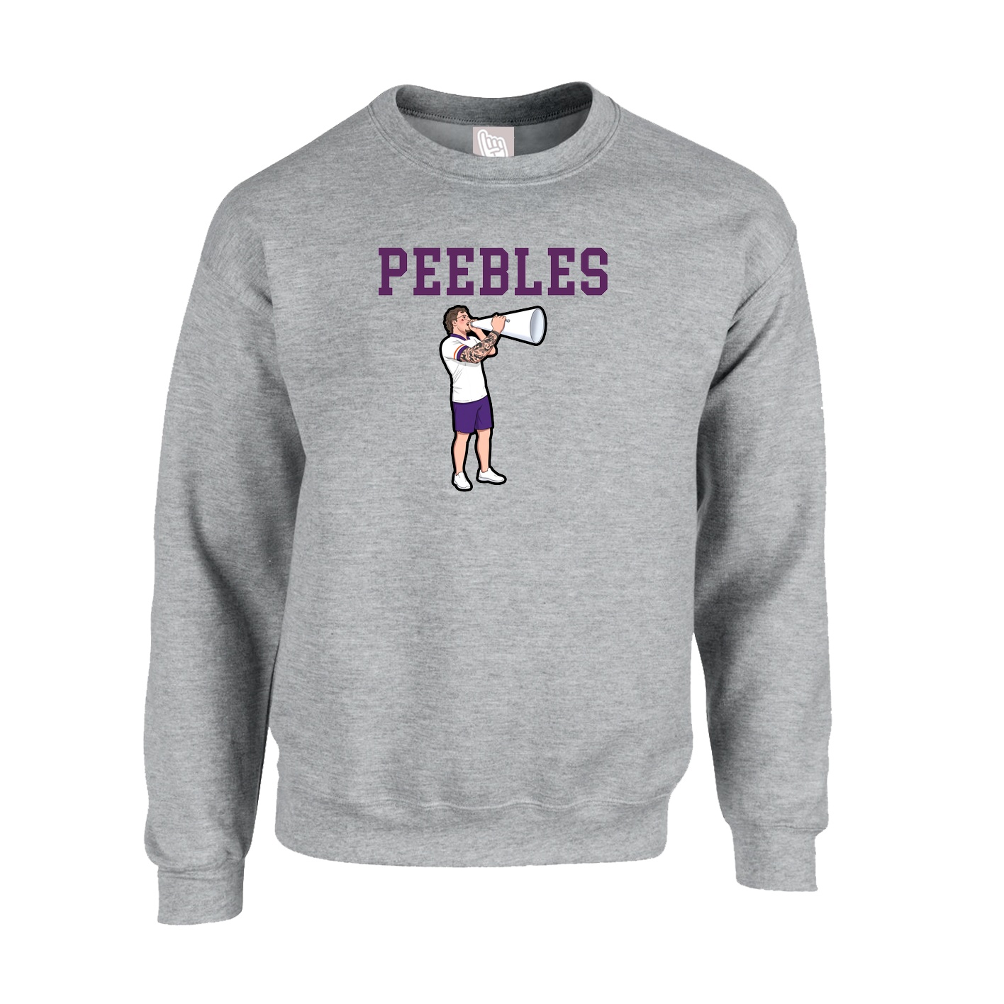 Fleece Crew — Shirsey in Grey