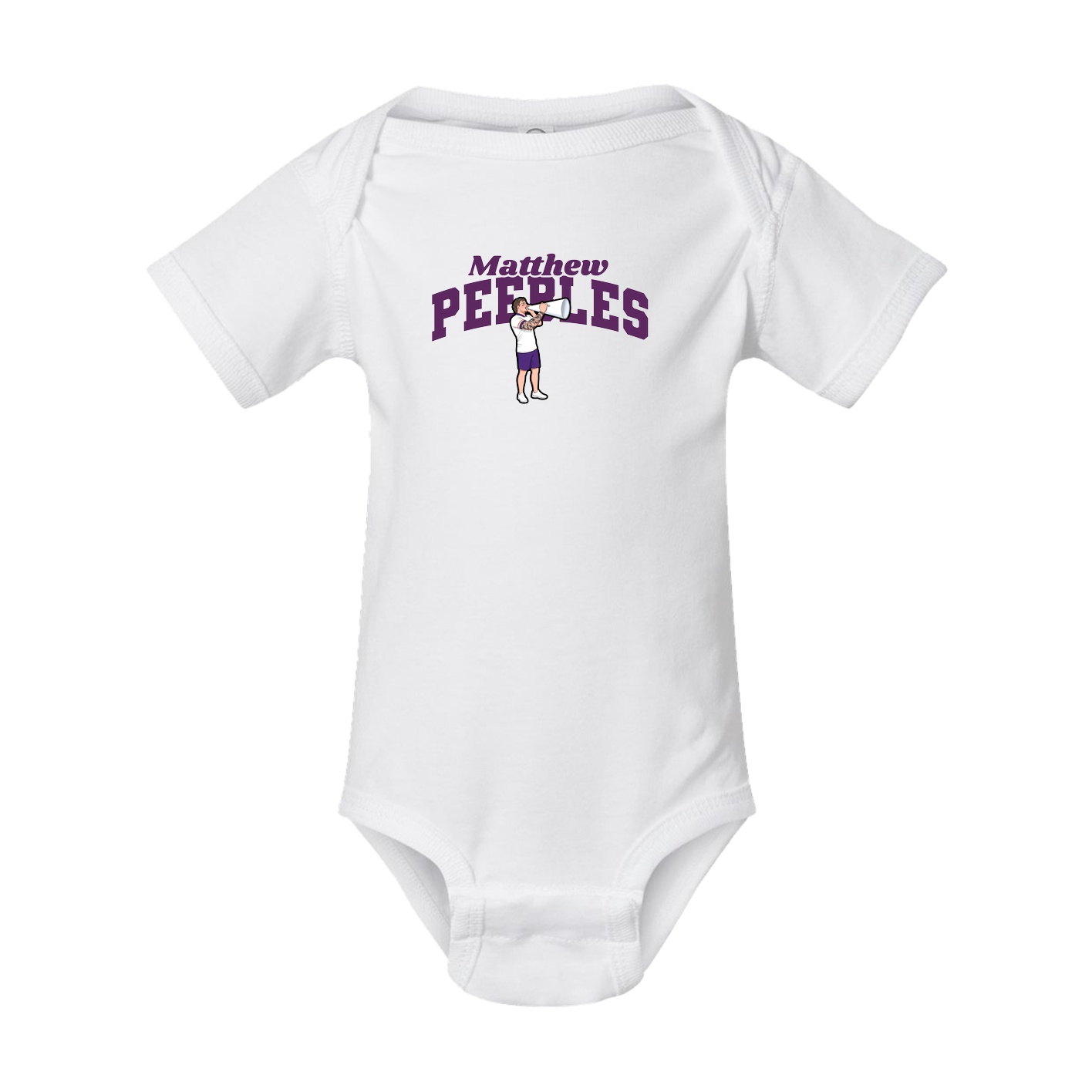 Baby Onesie — Signature Arch in White