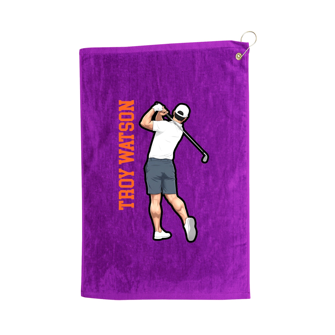 Terry Velour Golf Towel