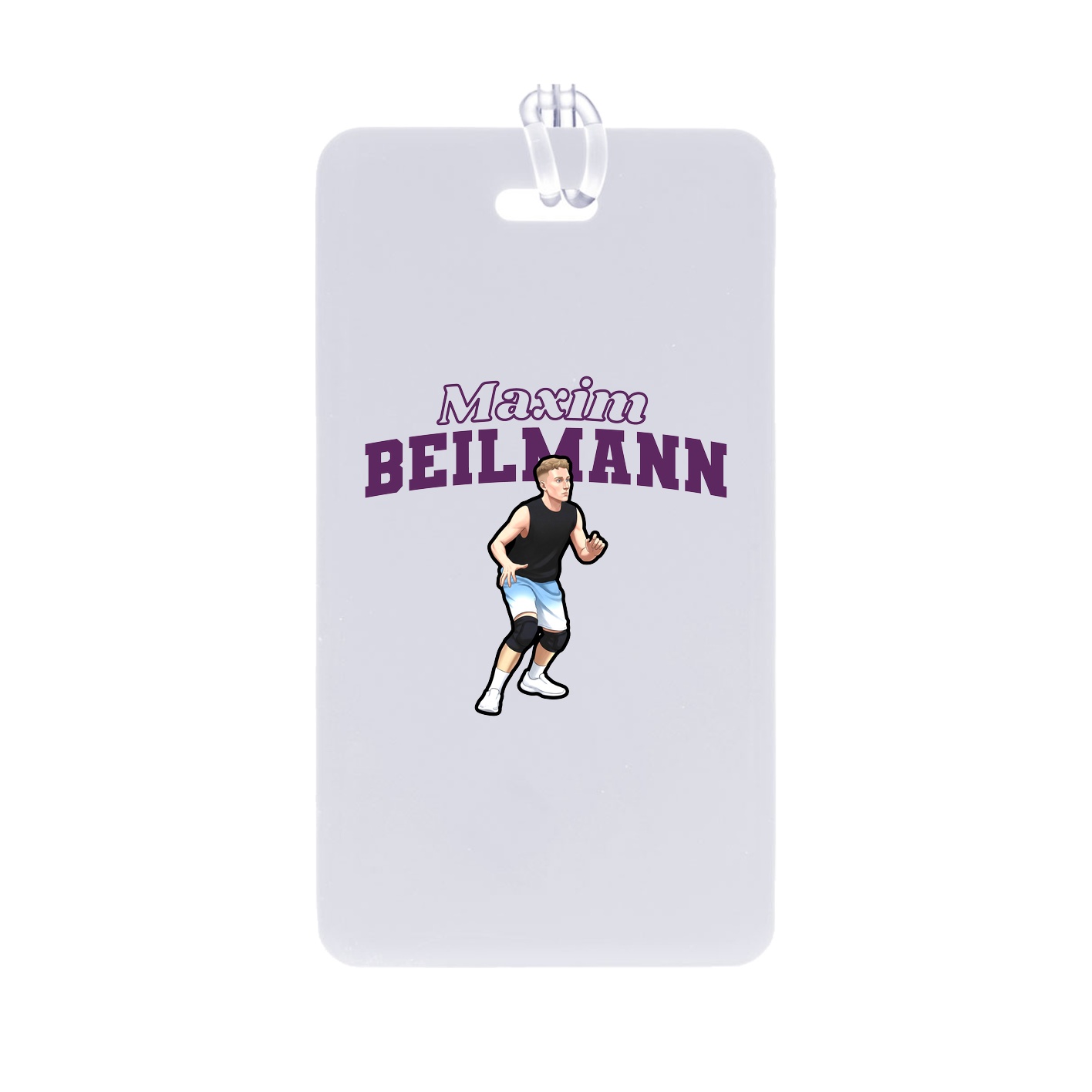 Bag Tag — Name Arch in Classic