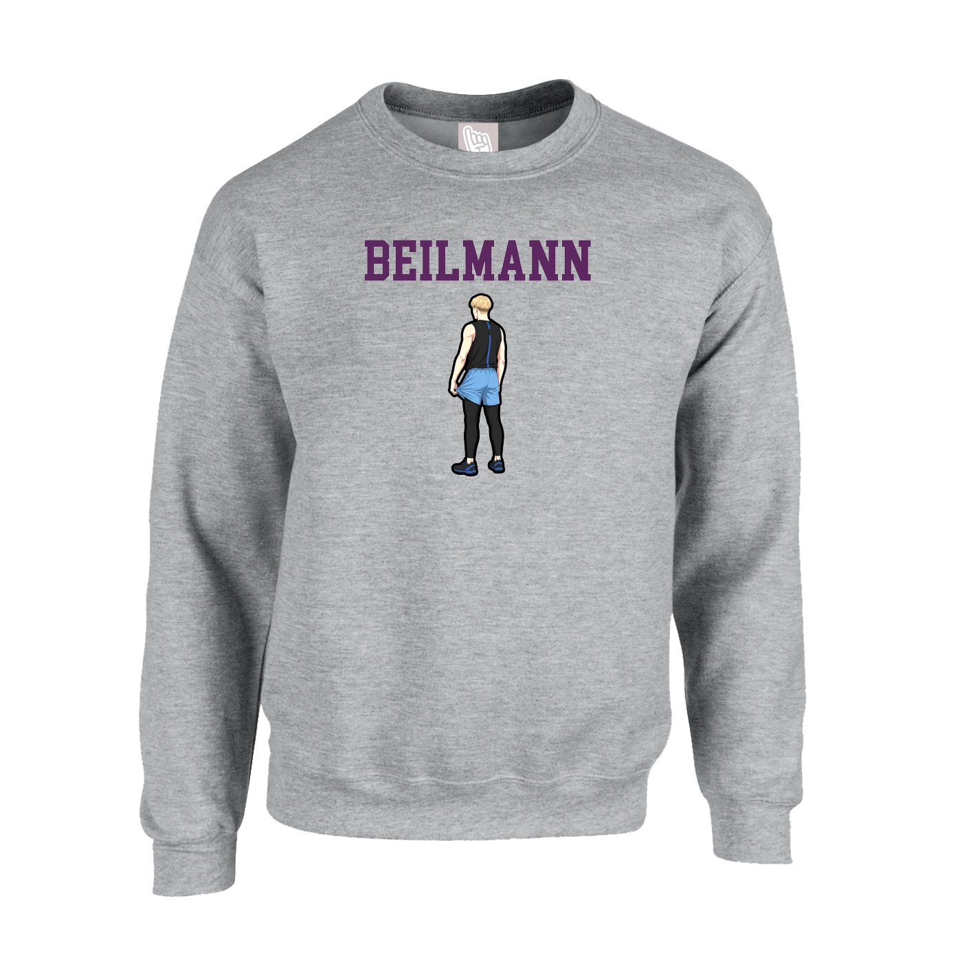Fleece Crew — Shirsey in Grey