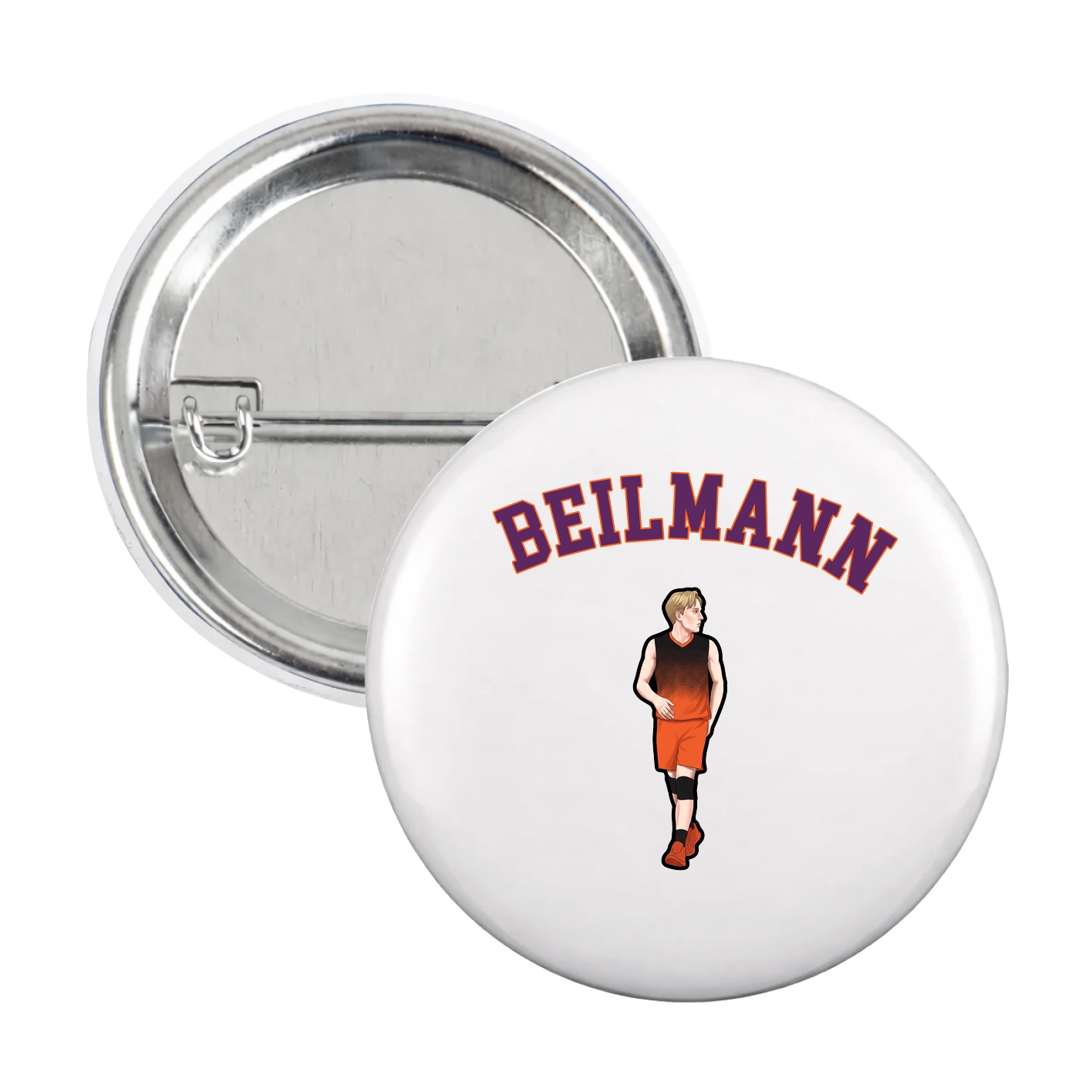Game Day Button — Shirsey Arch in White