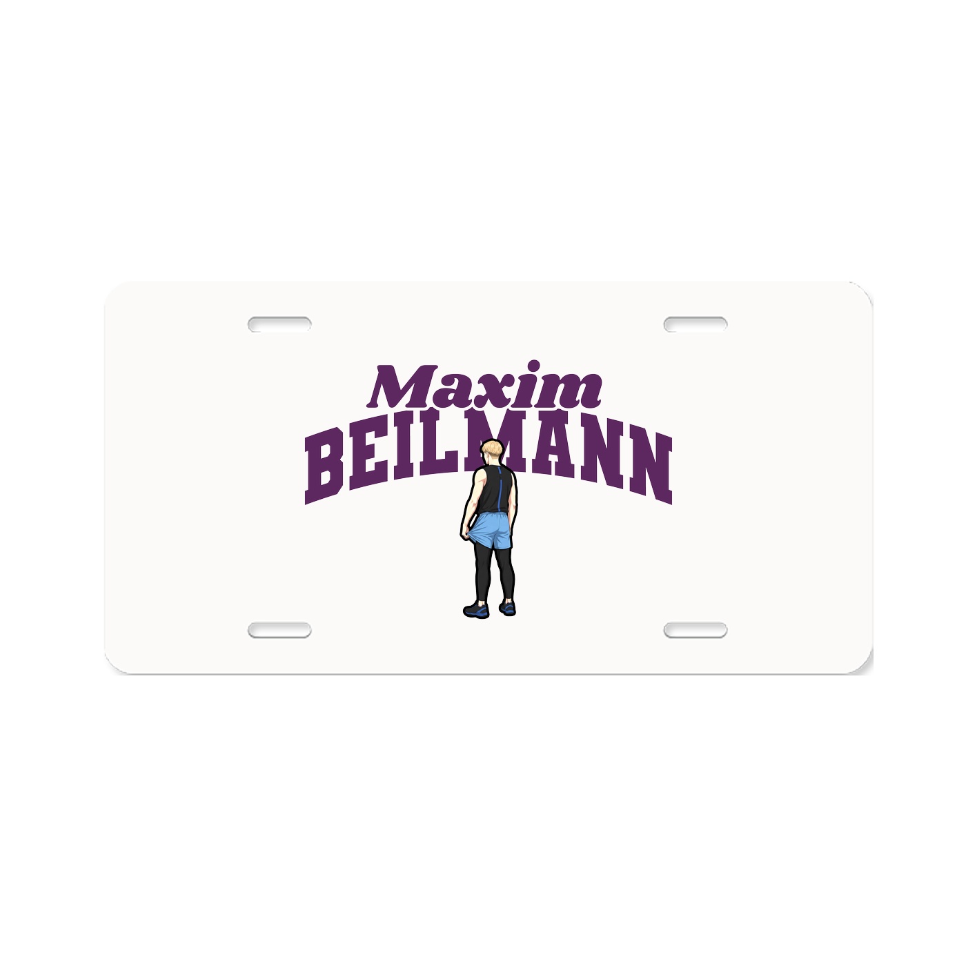 License Plate — Signature Arch in Classic